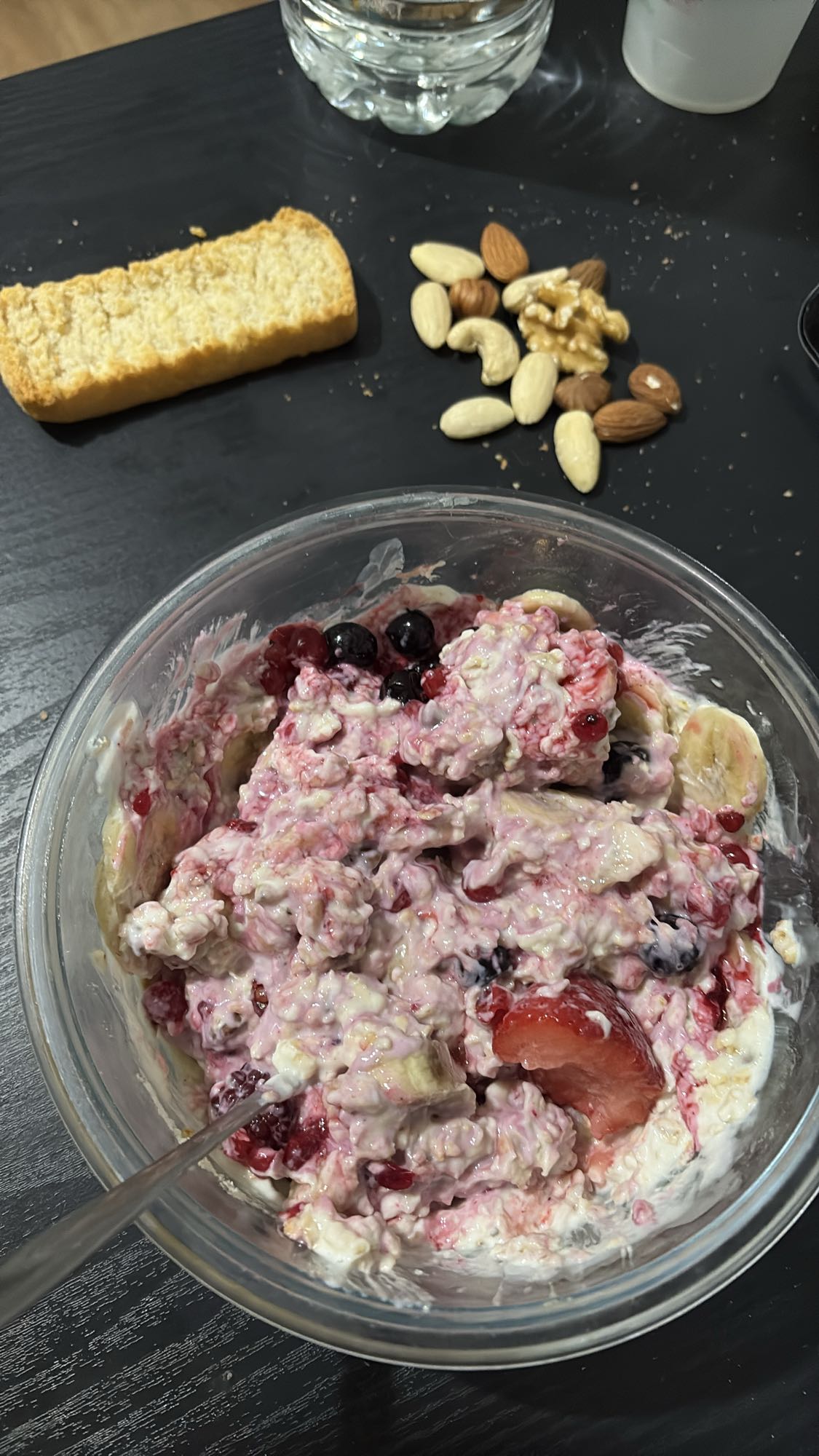 Muesli aux fruits et noix