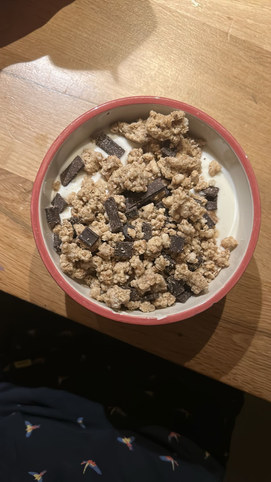 yoghurt met muesli