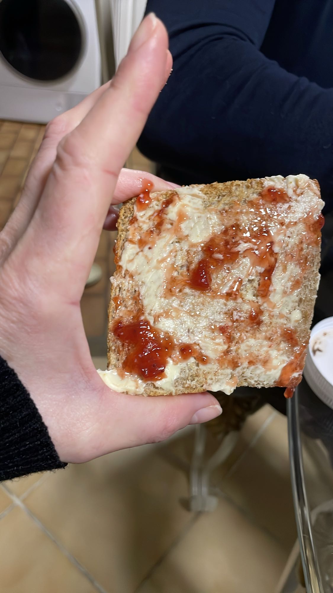 Tartine beurre confiture