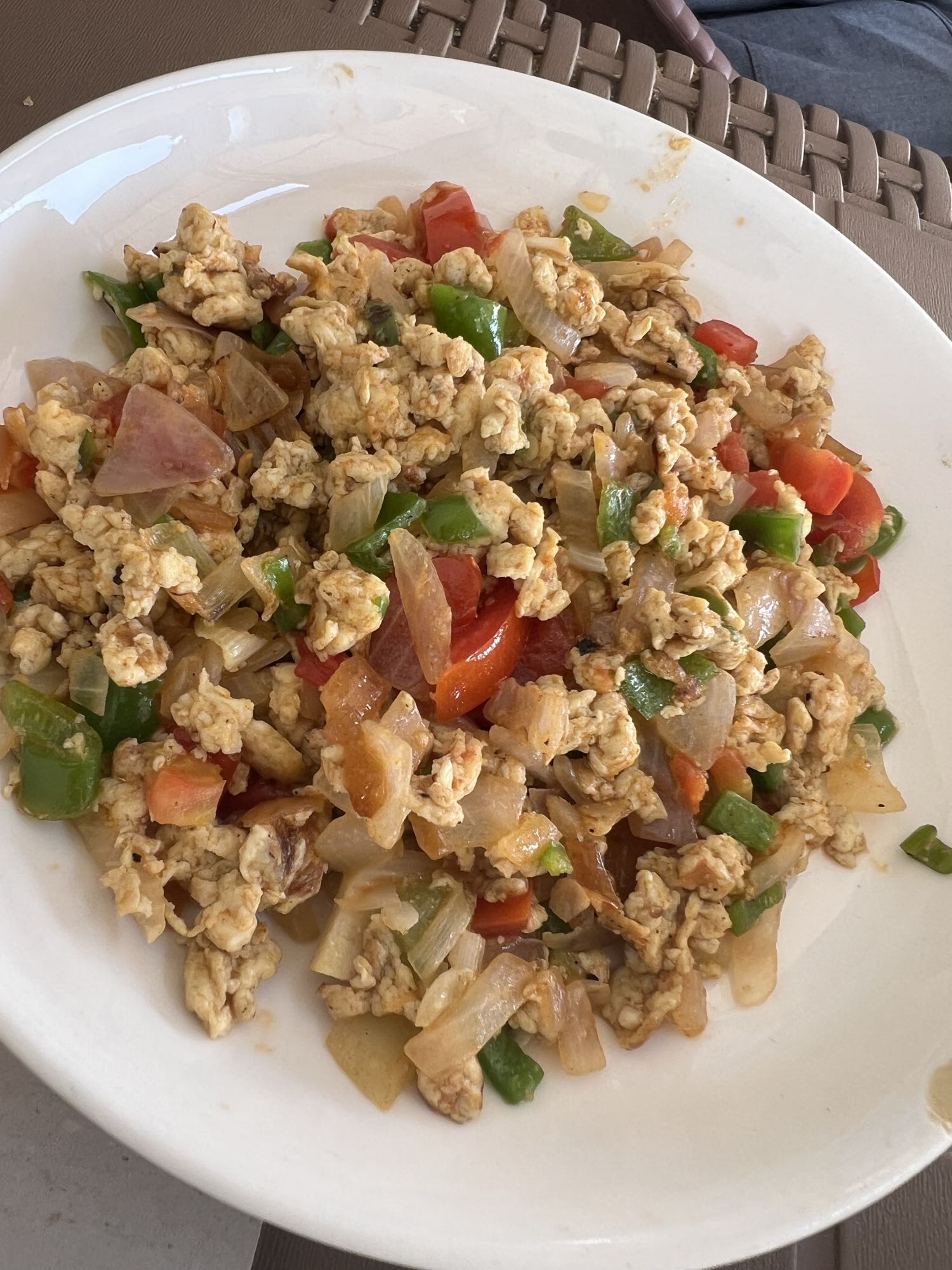 1/2 plate Shakshouka Sudanese style