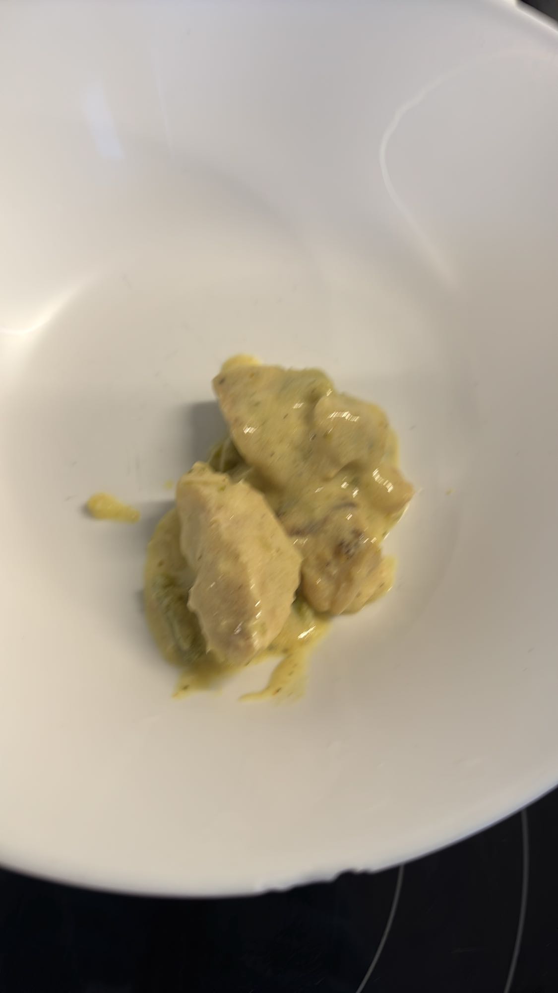 Kyckling i gräddsås