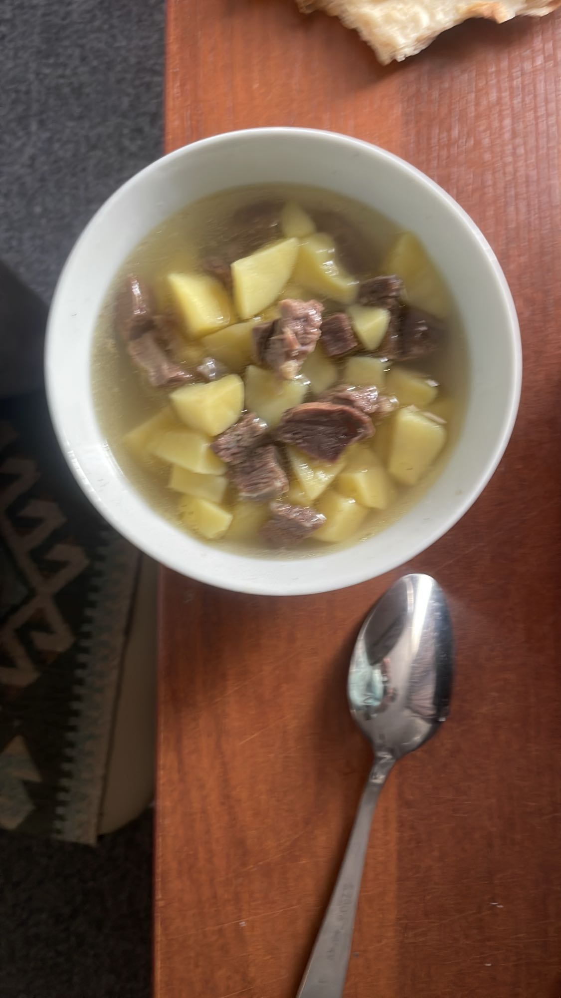 говяжий суп с картошкой