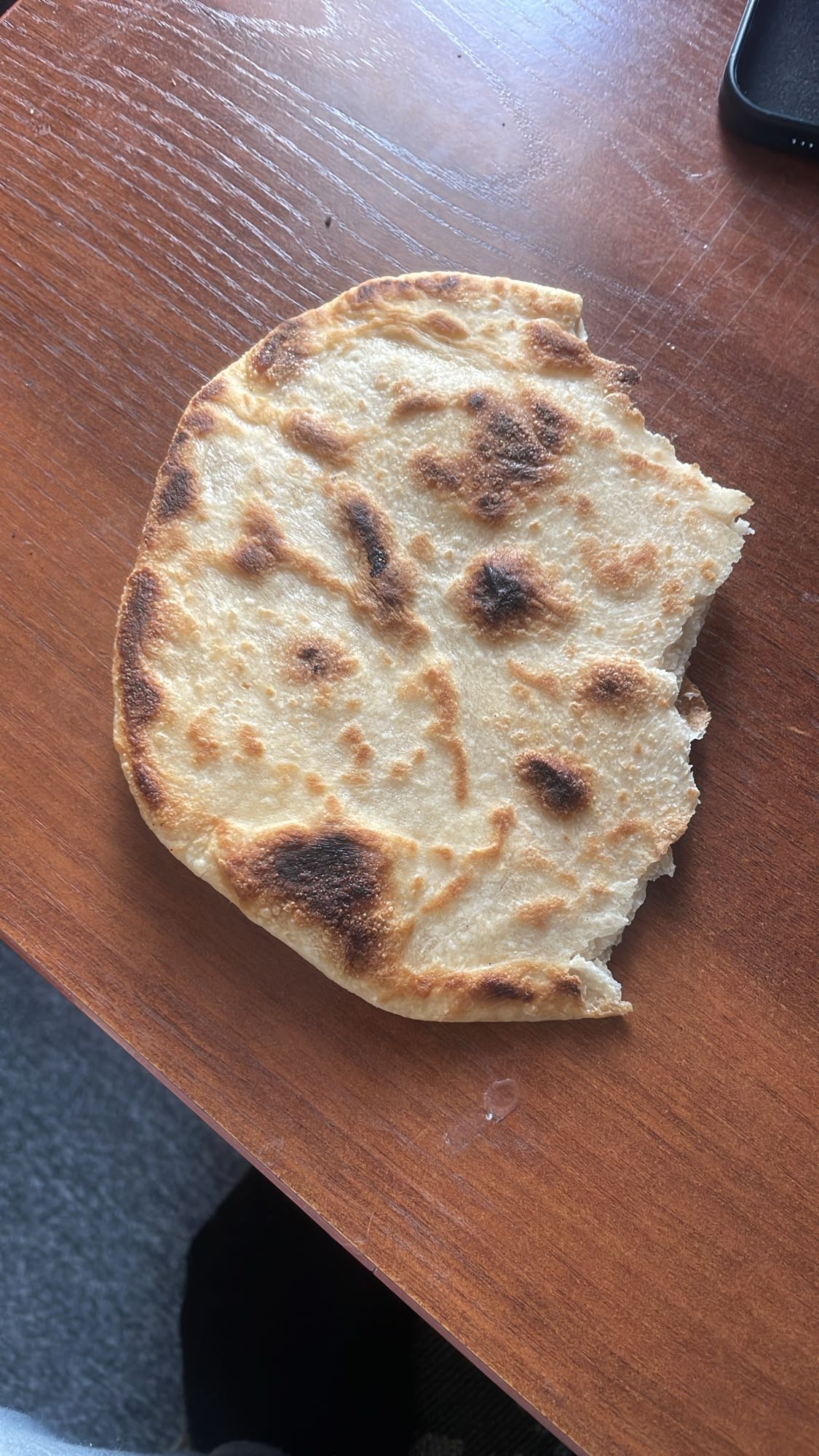 лепешка на сковороде