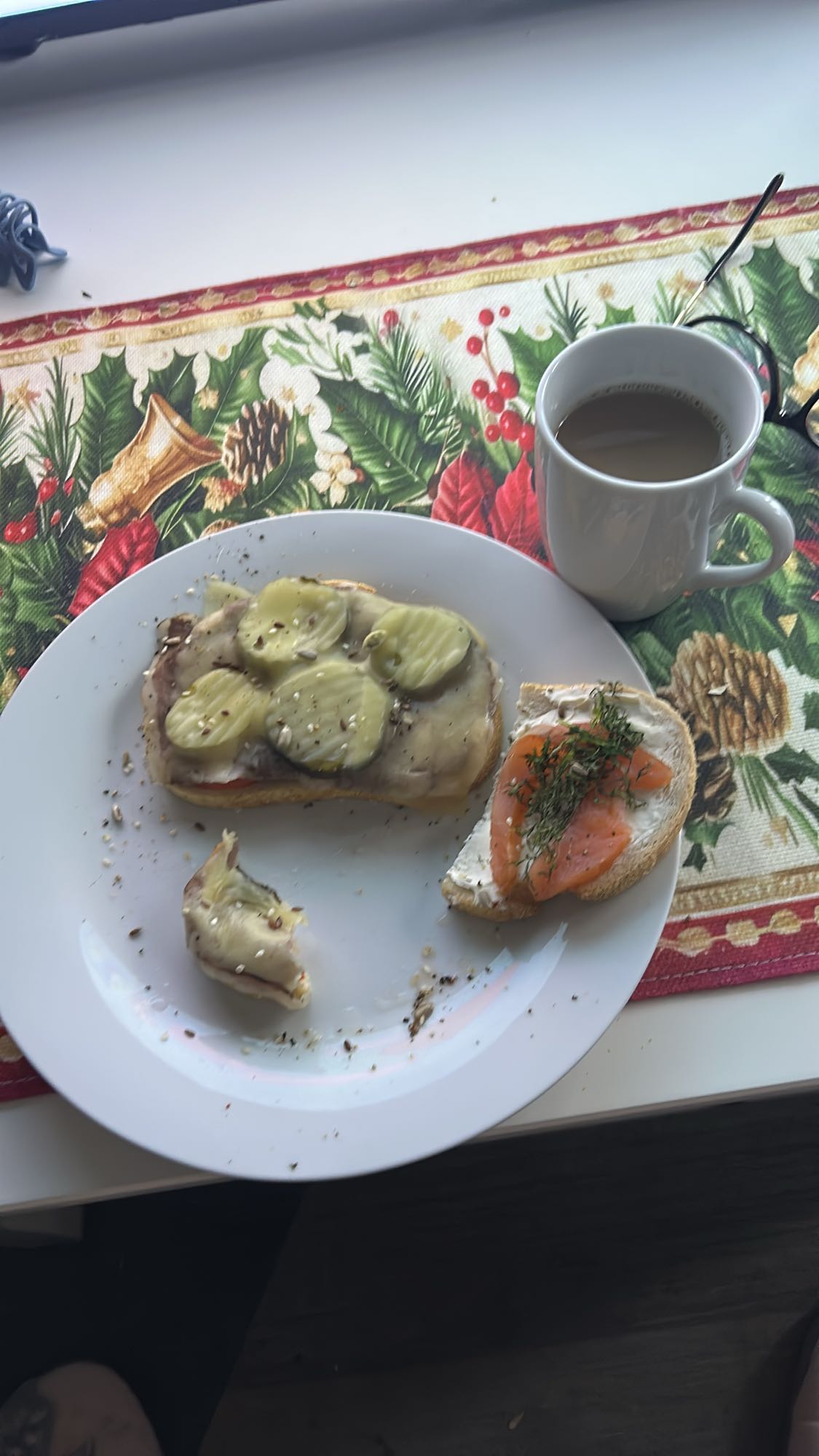 бутерброды с кофе