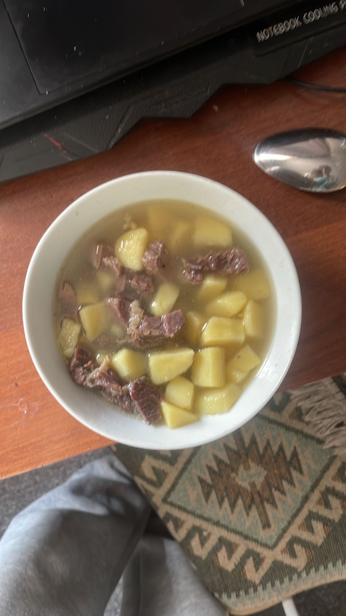 говяжий суп с картошкой