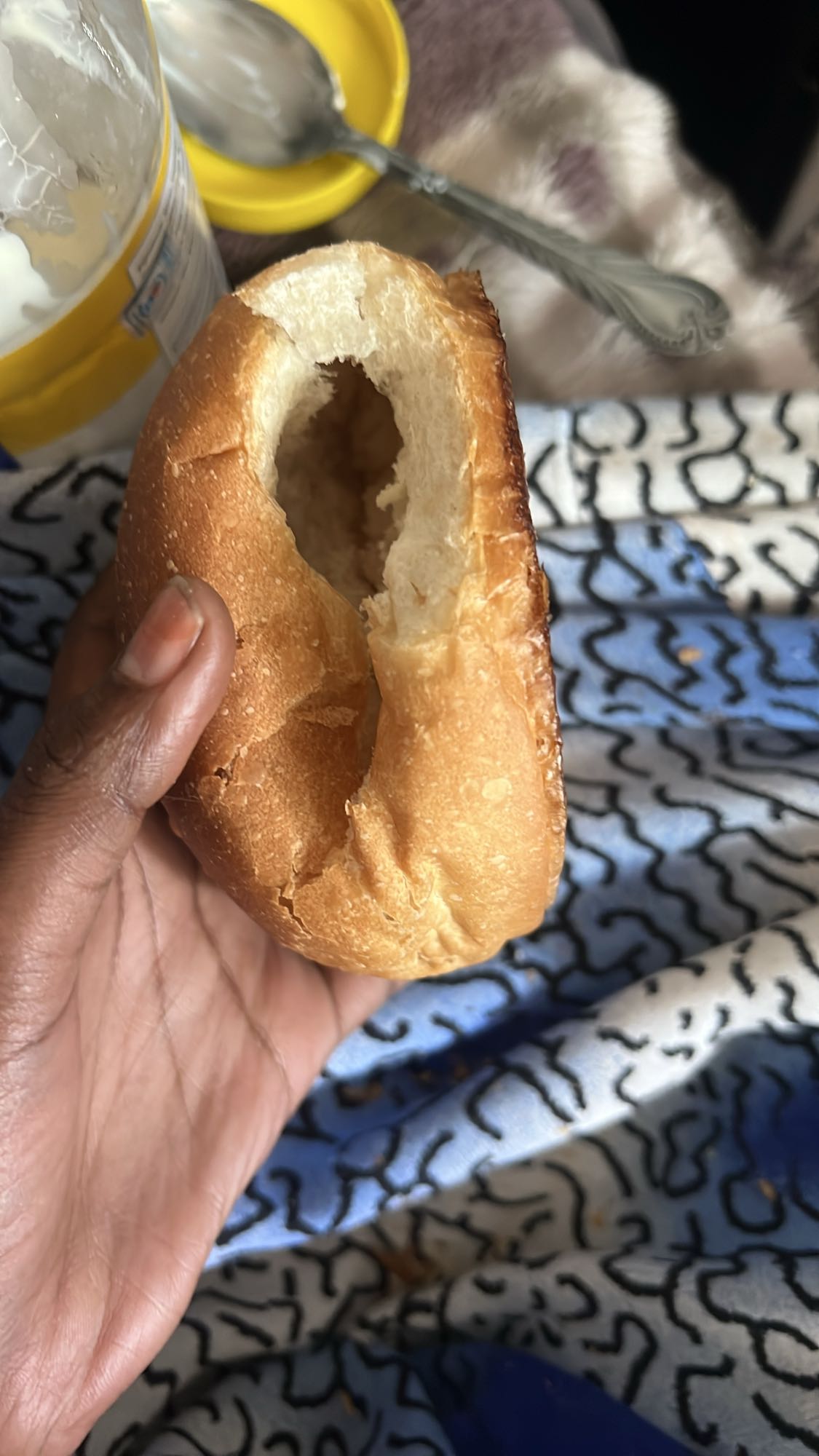 Bread with margarine