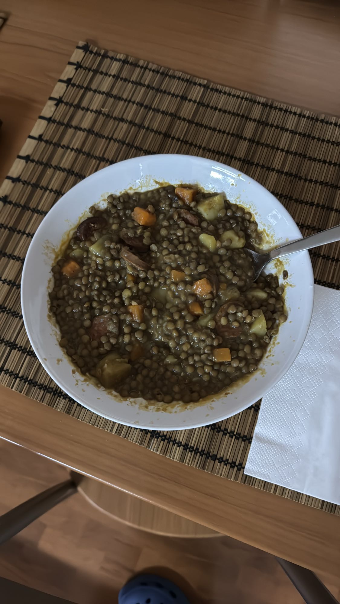 Lentejas con verduras