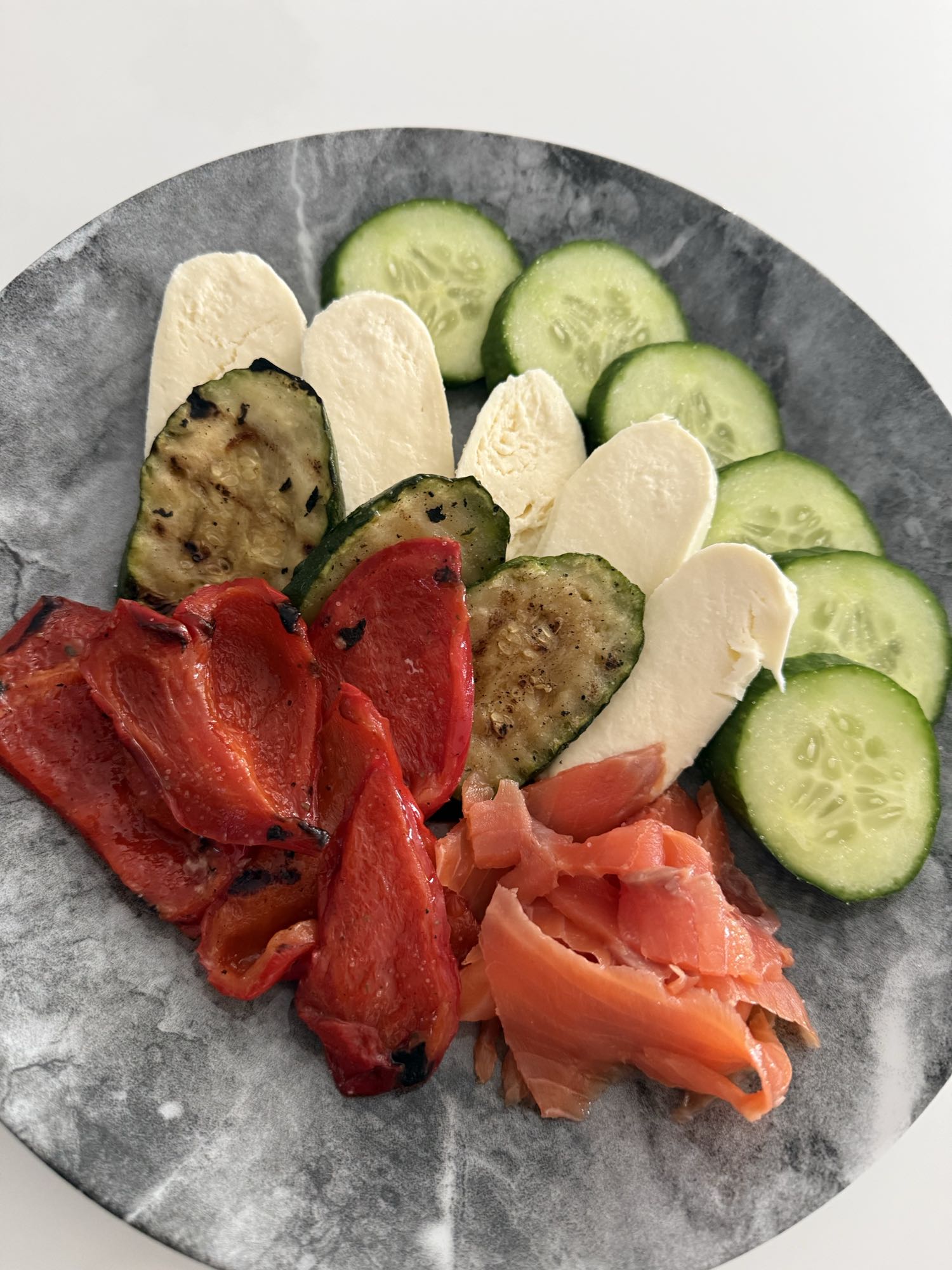 Assiette fraîcheur saumon