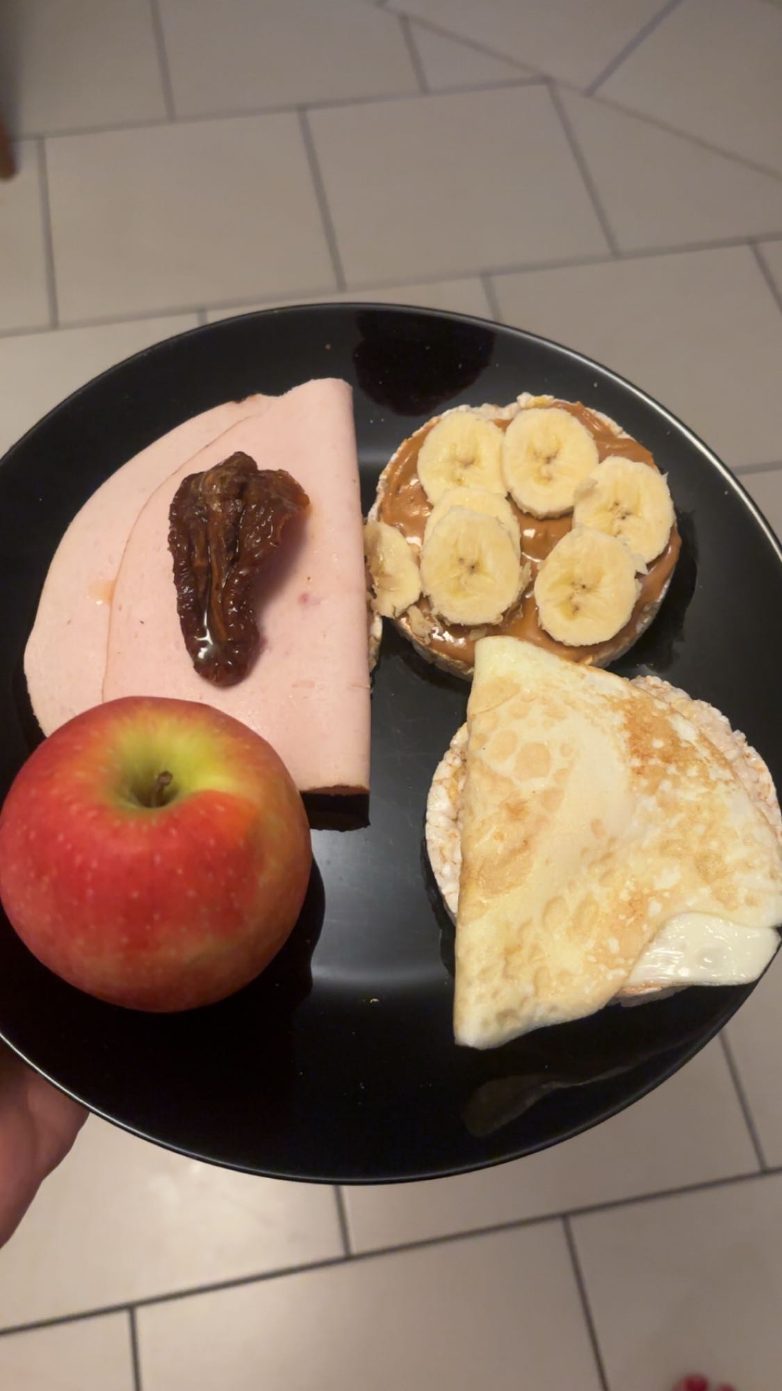 Assiette petit-déjeuner