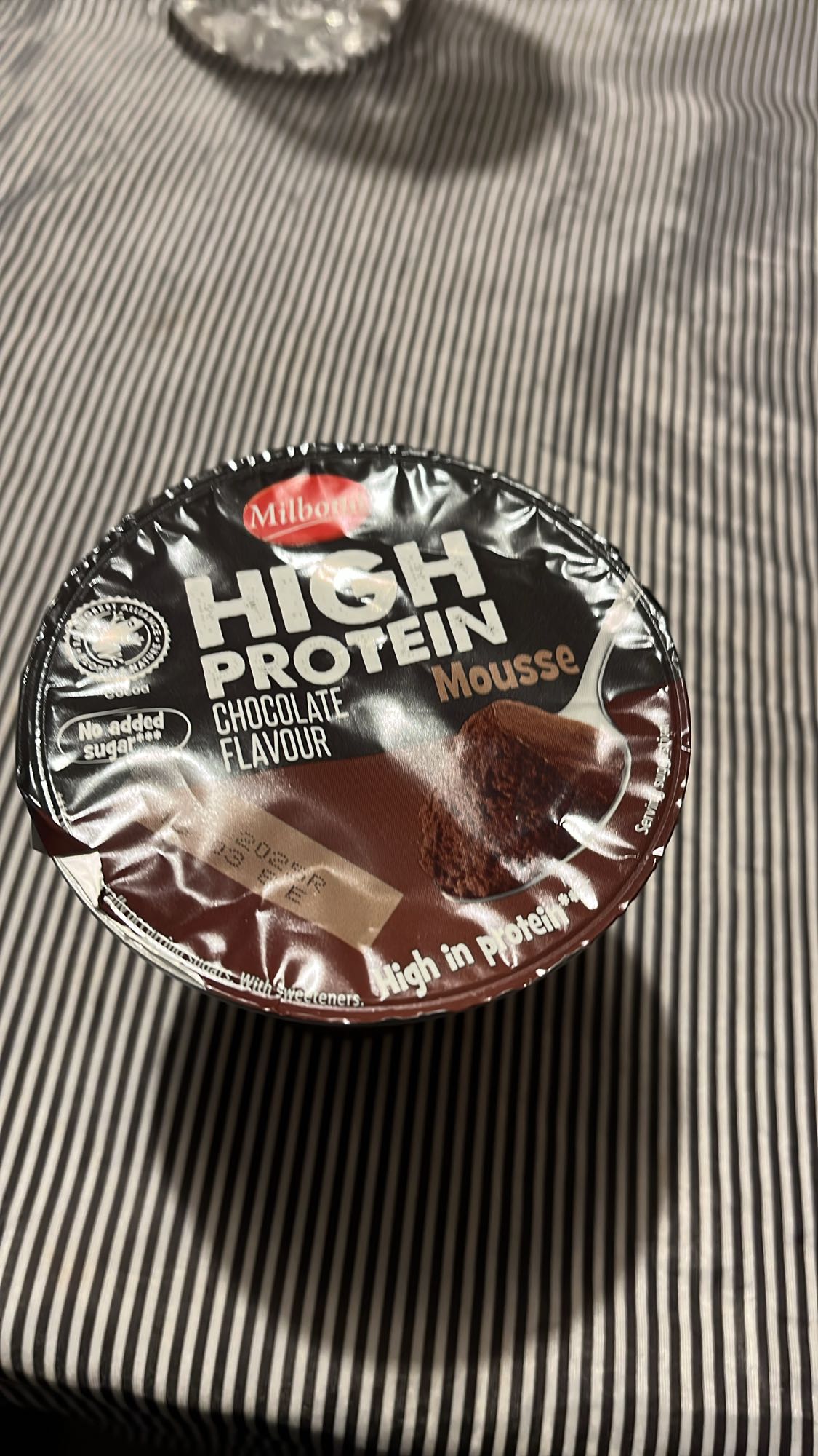 шоколадов протеинов мус