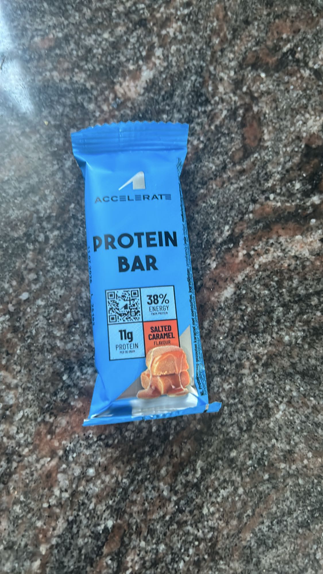 Barre protéinée caramel