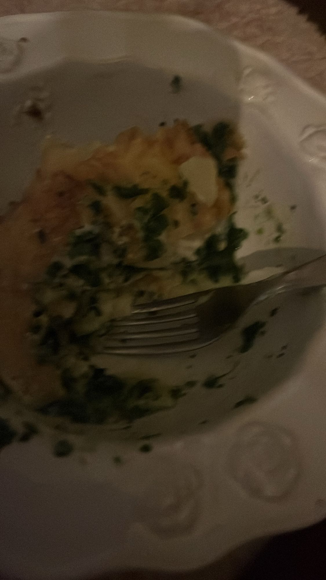 aardappel spinazie ovenschotel