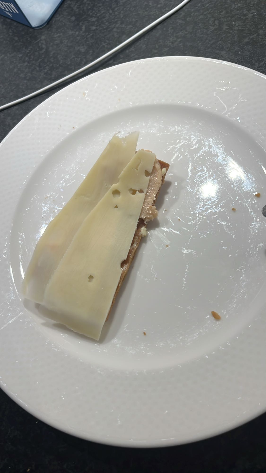 Knäckebröd med ost