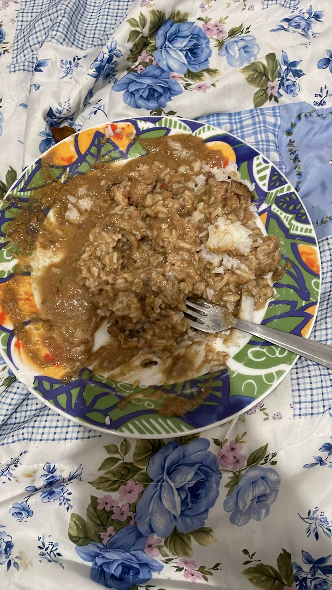 Riz au ragoût de viande