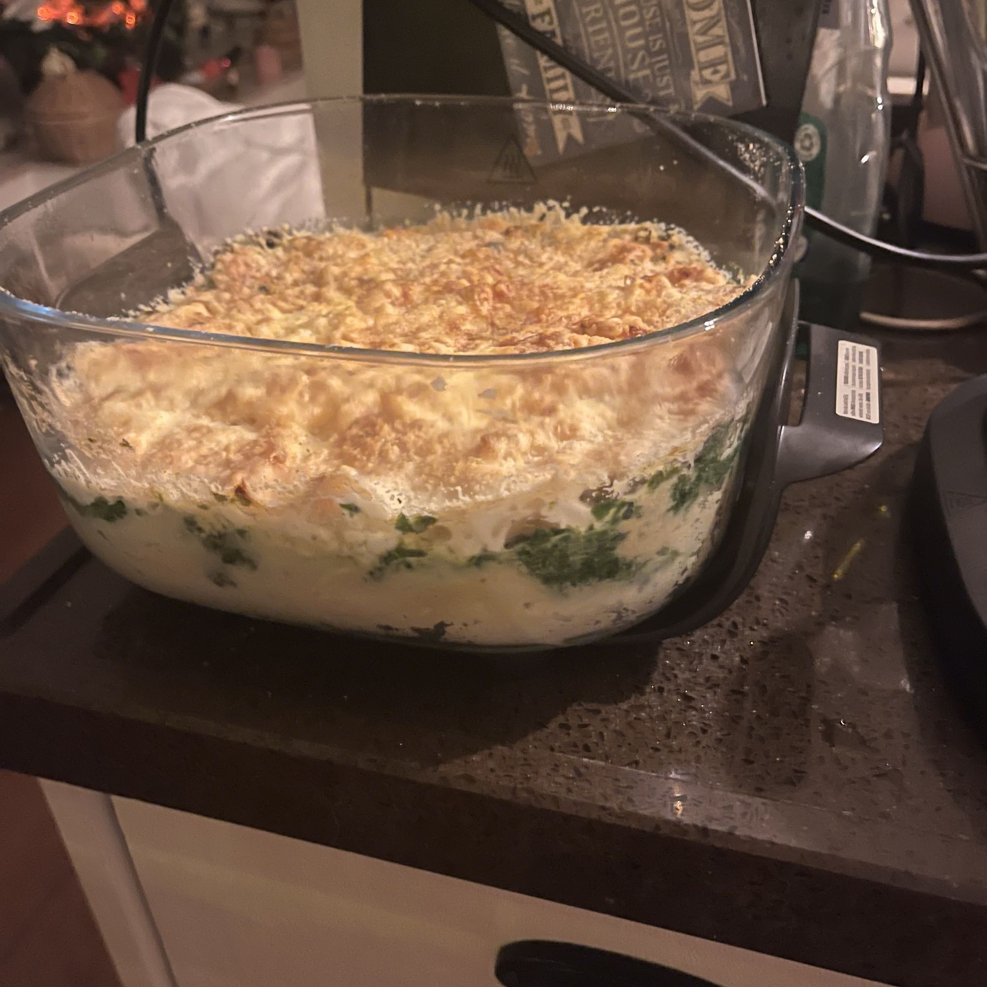 Spinazie ovenschotel