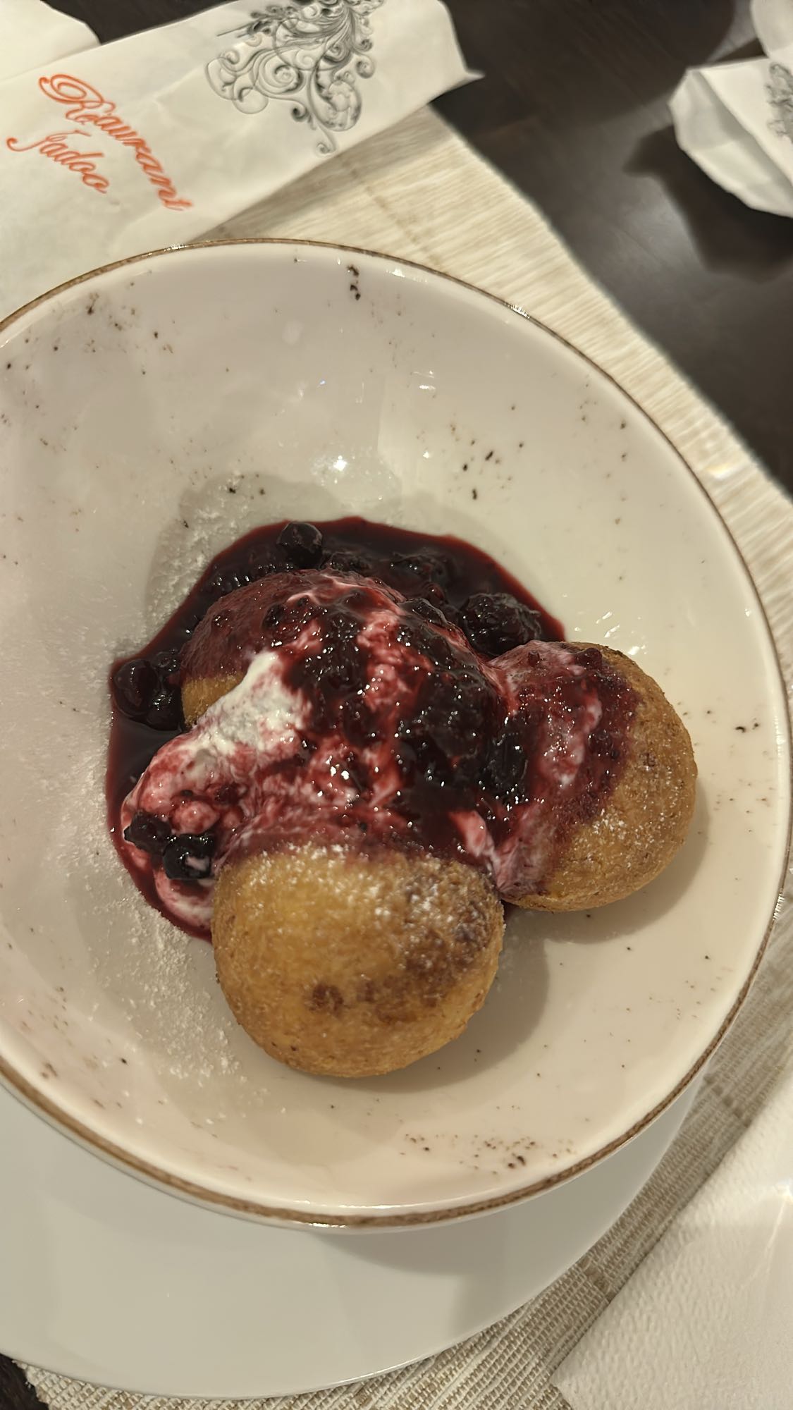 Fried sweet dumplings