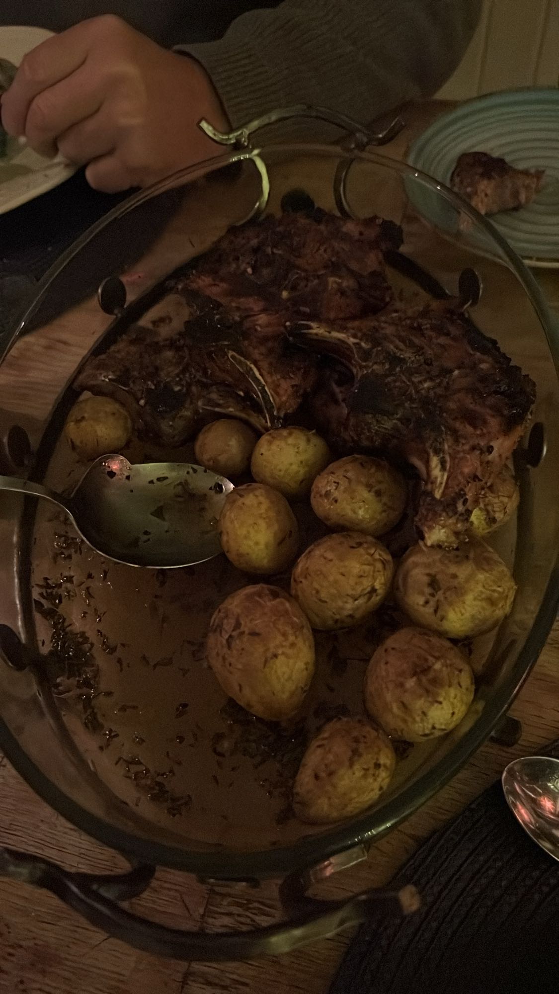 Lammkotletter med potatis