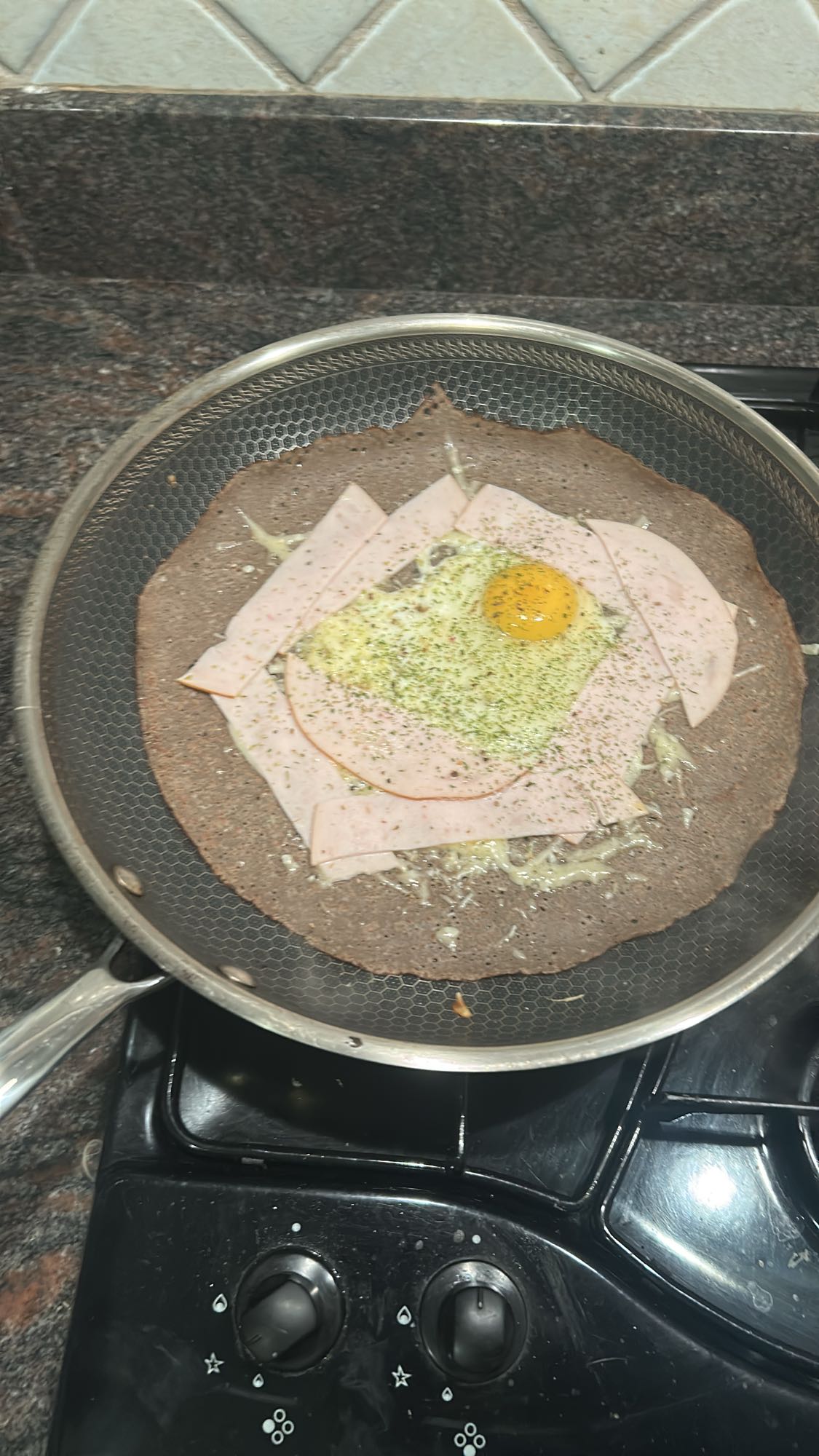 Galette bretonne jambon œuf
