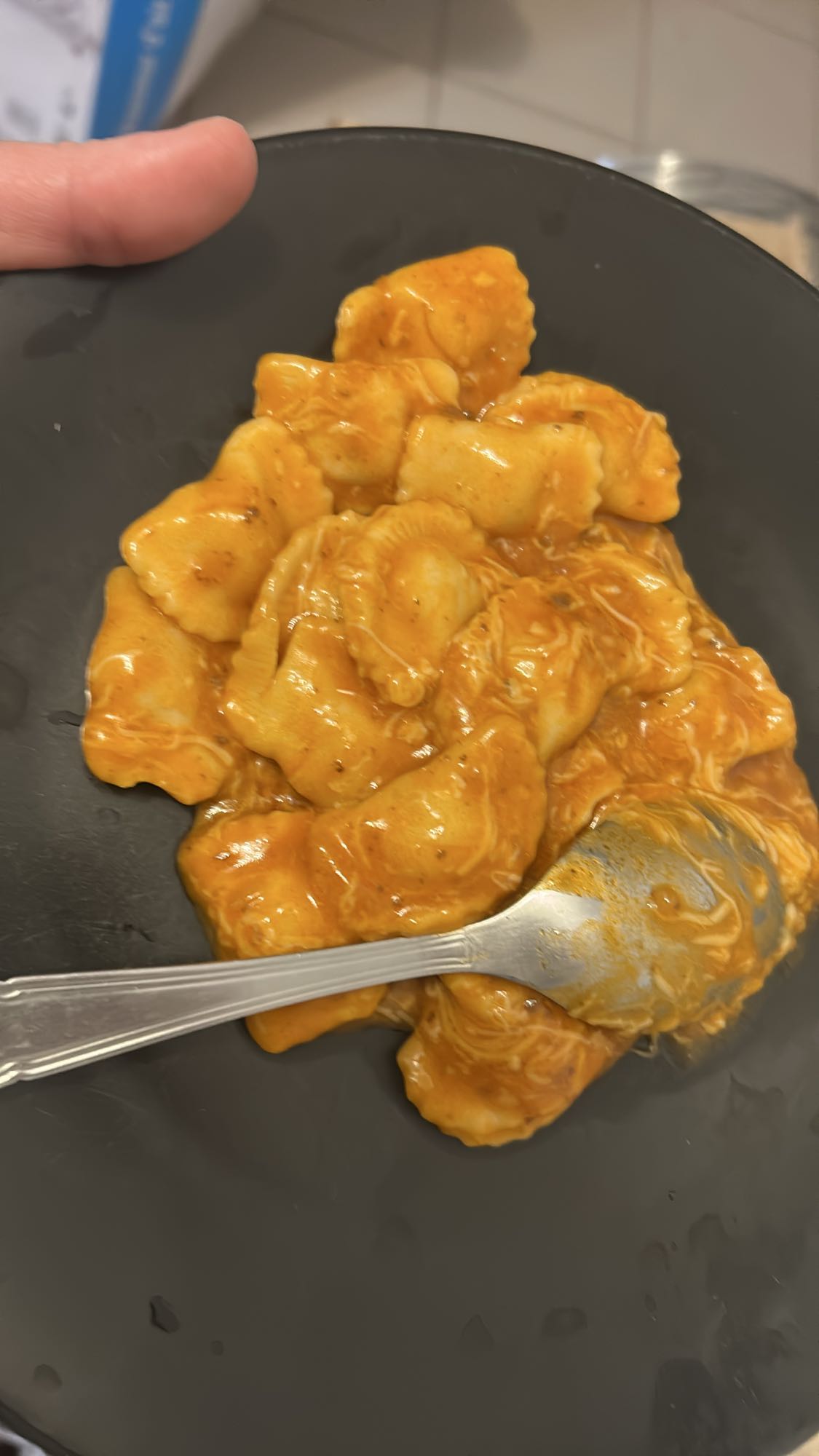 Raviolis sauce tomate