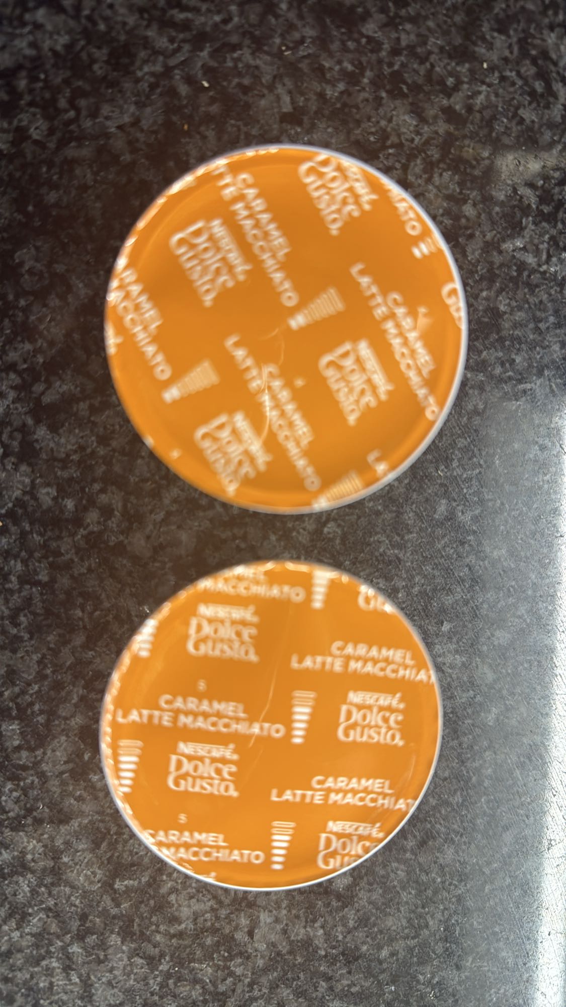 Caramel Latte Macchiato cups