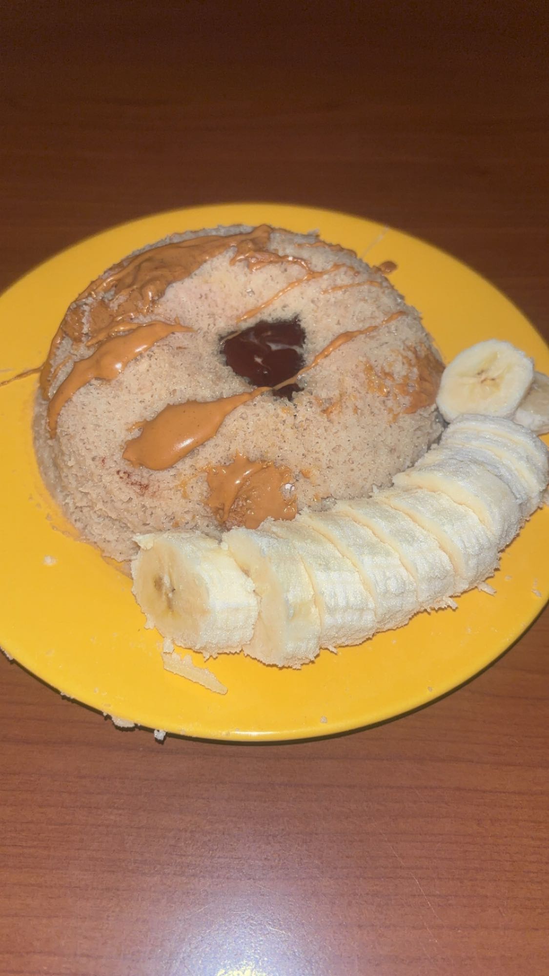 Gâteau banane beurre cacahuète