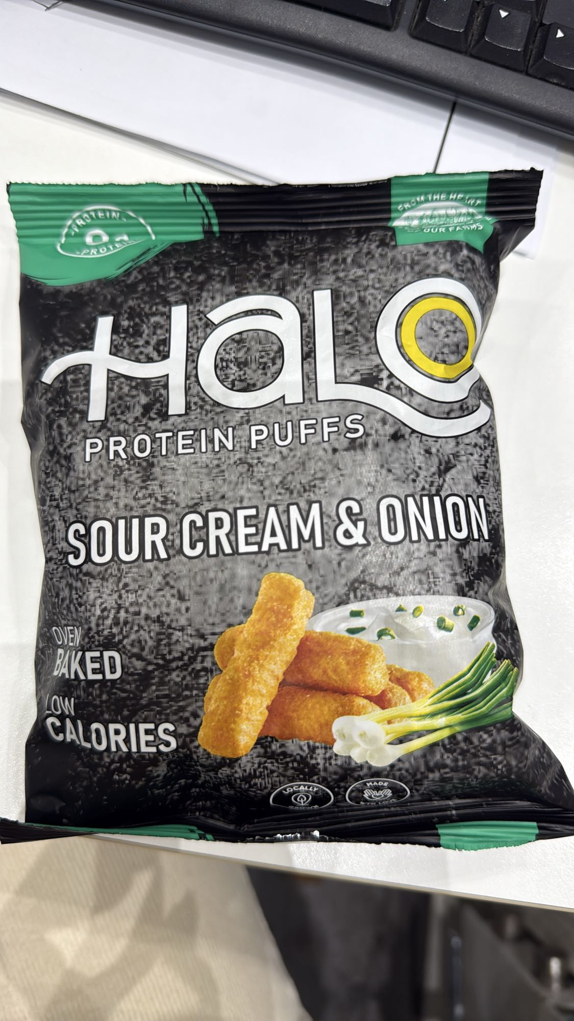 Sour Cream & Onion Protein Puffs