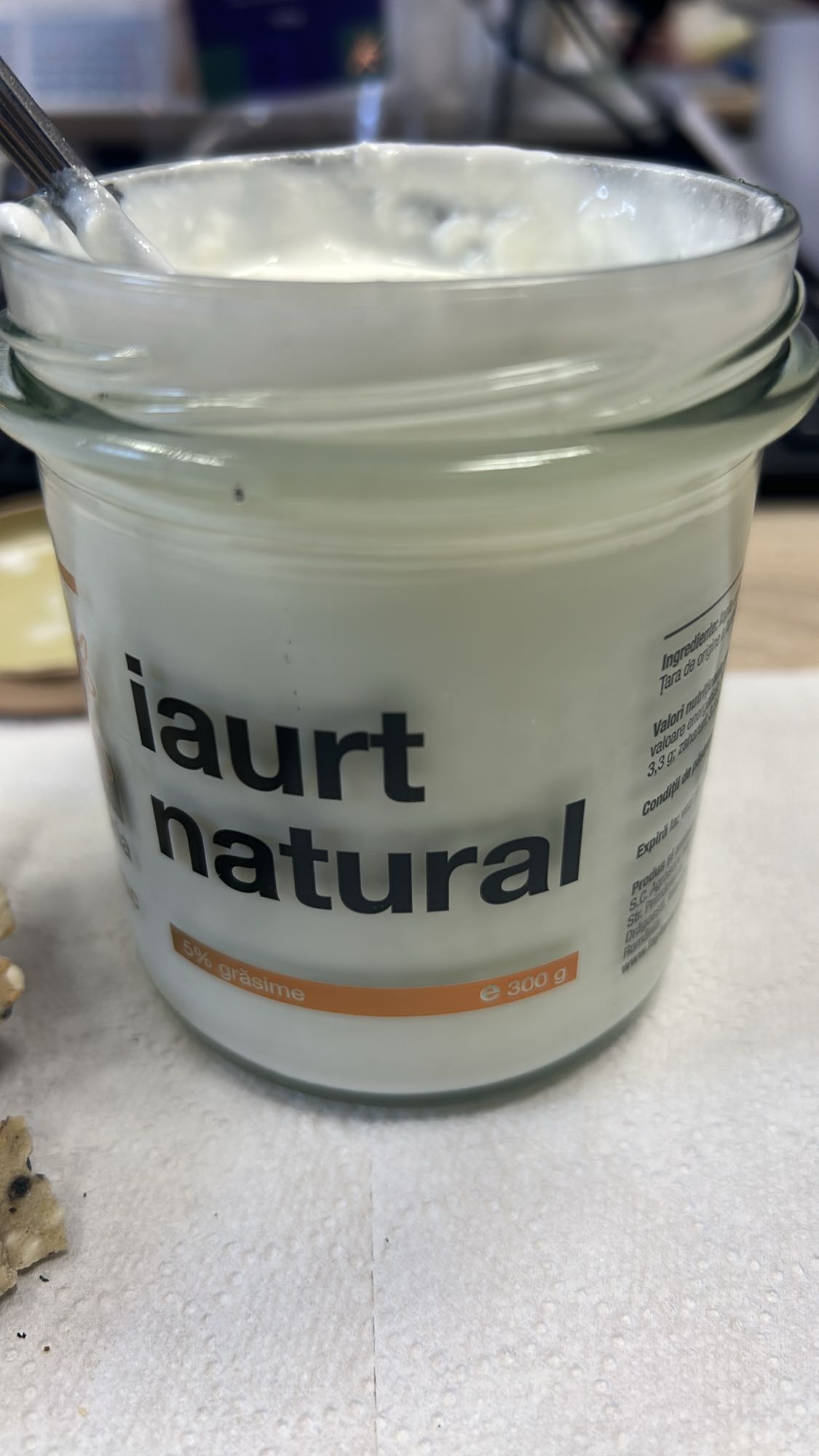 Iaurt natural 5% grasime