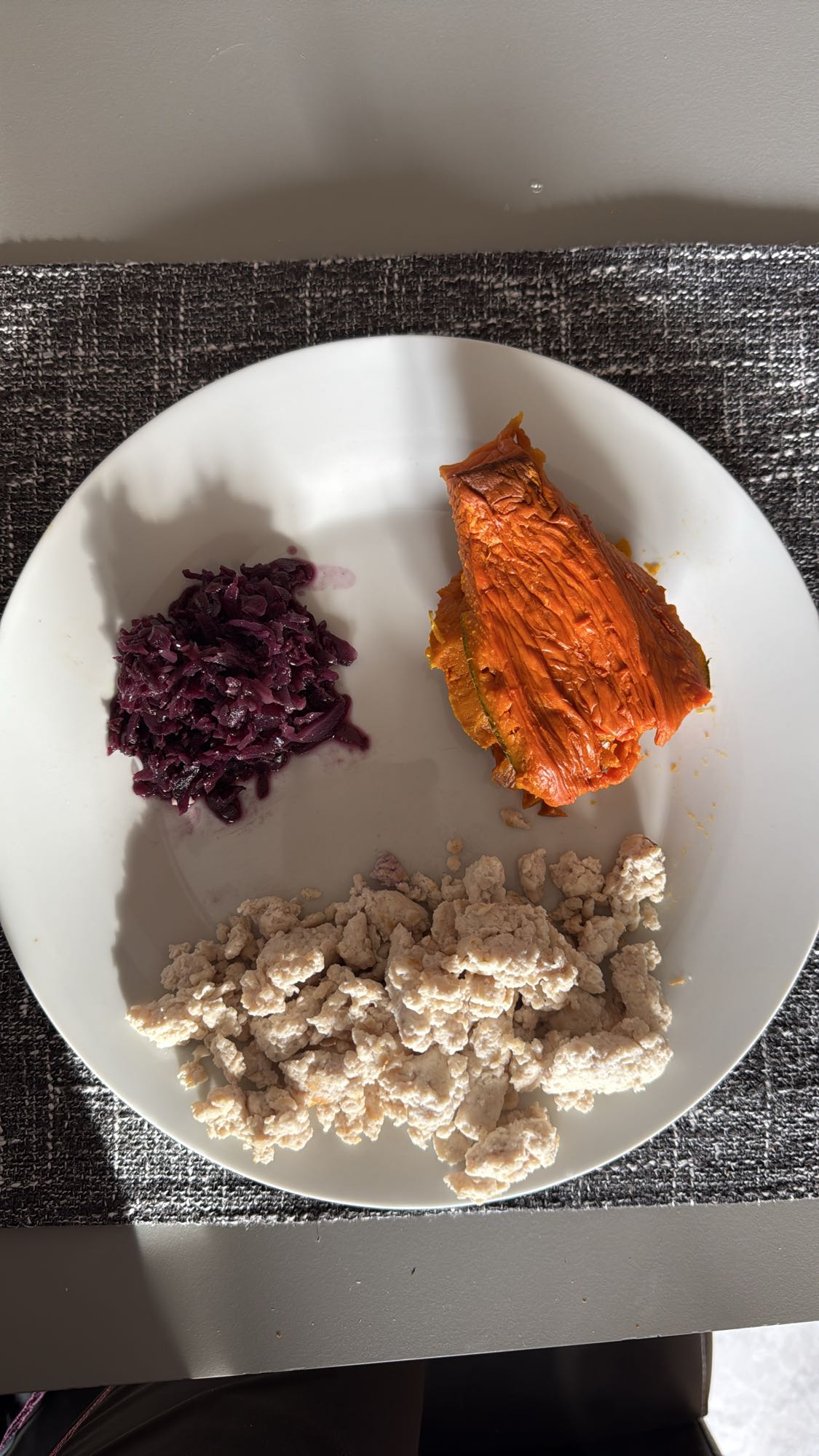 Curcan, dovleac, varză roșie