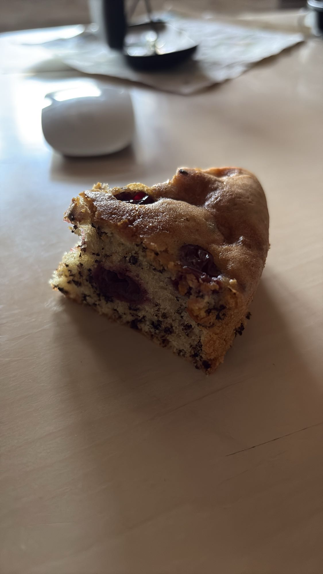 Kirschenkuchenstück