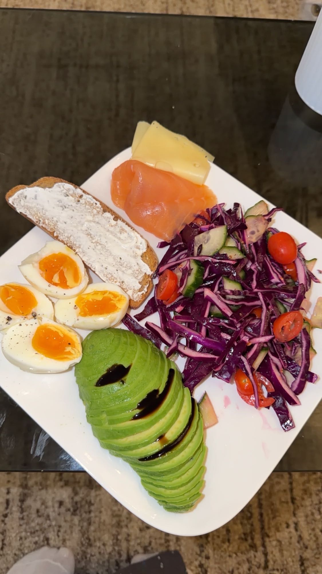 Assiette santé variée