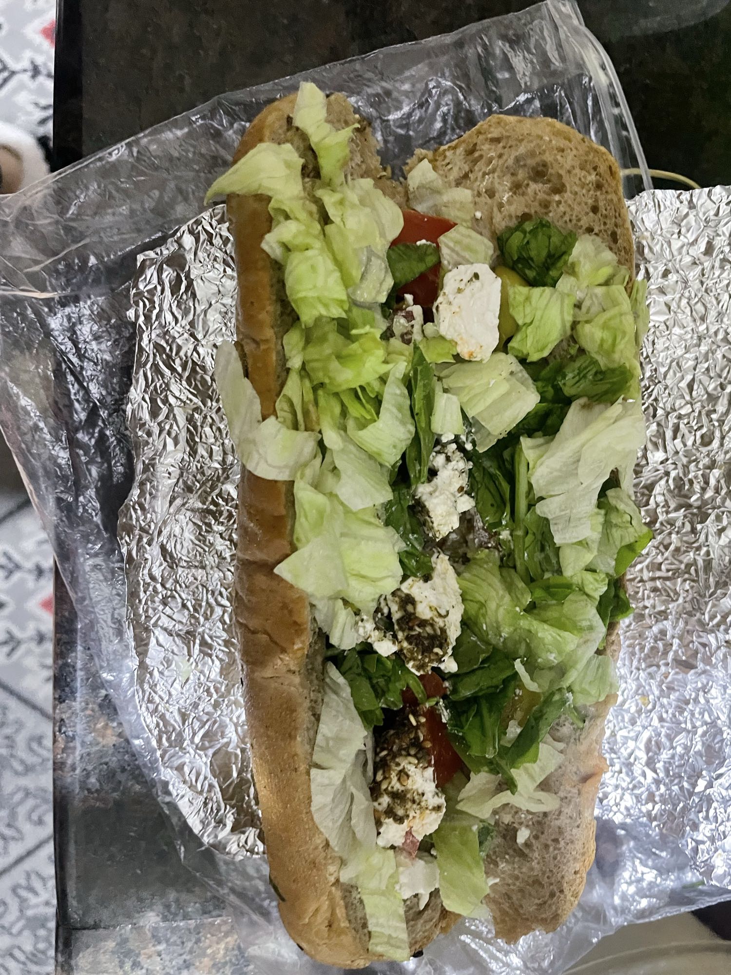 Veggie Feta Sub
