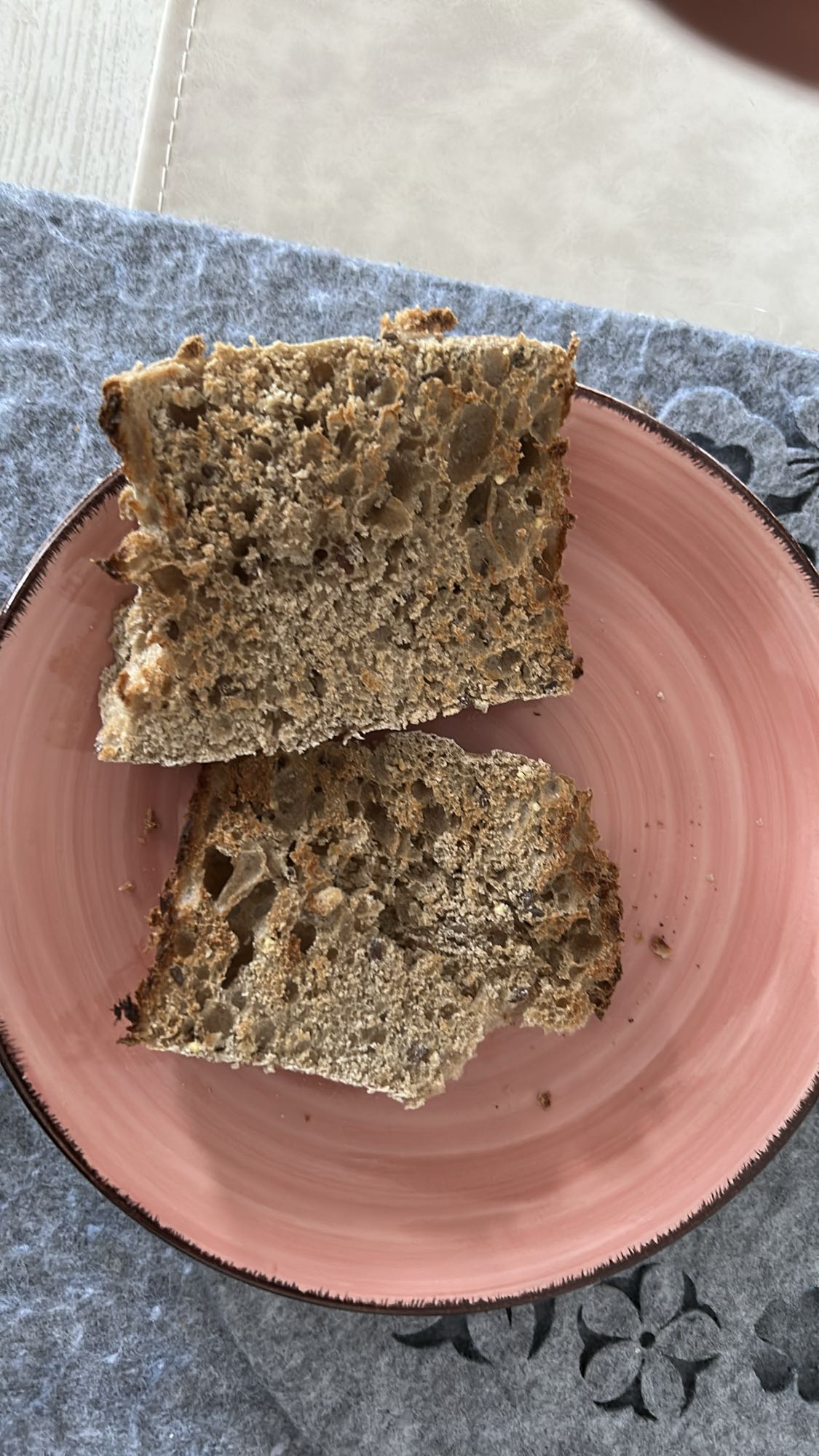 Pan integral con semillas