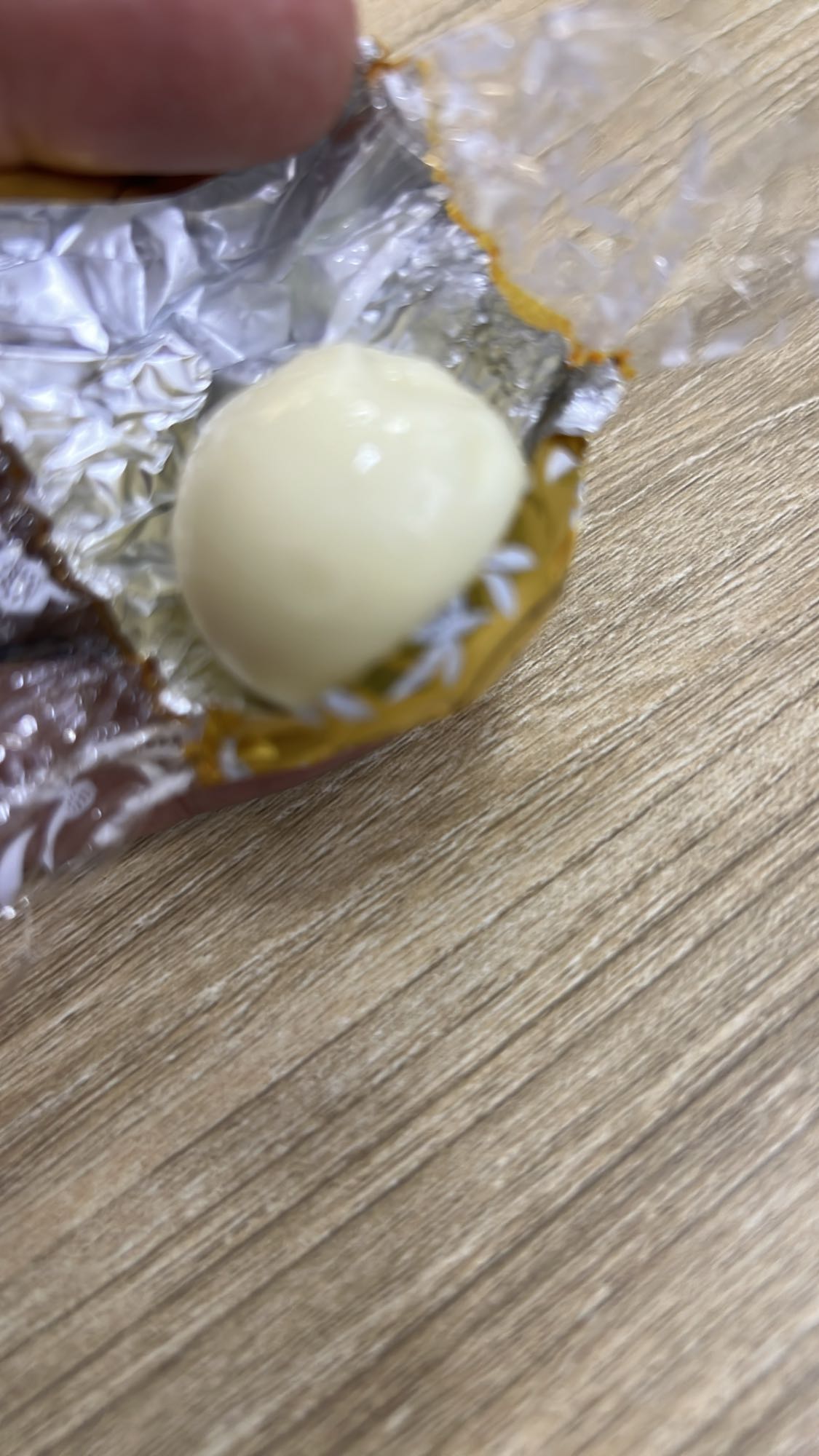 White chocolate candy