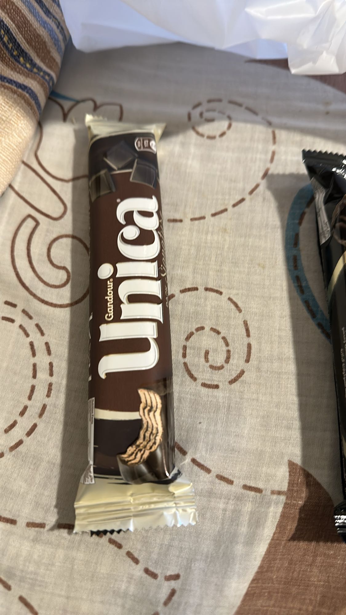 Unica chocolate wafer bar