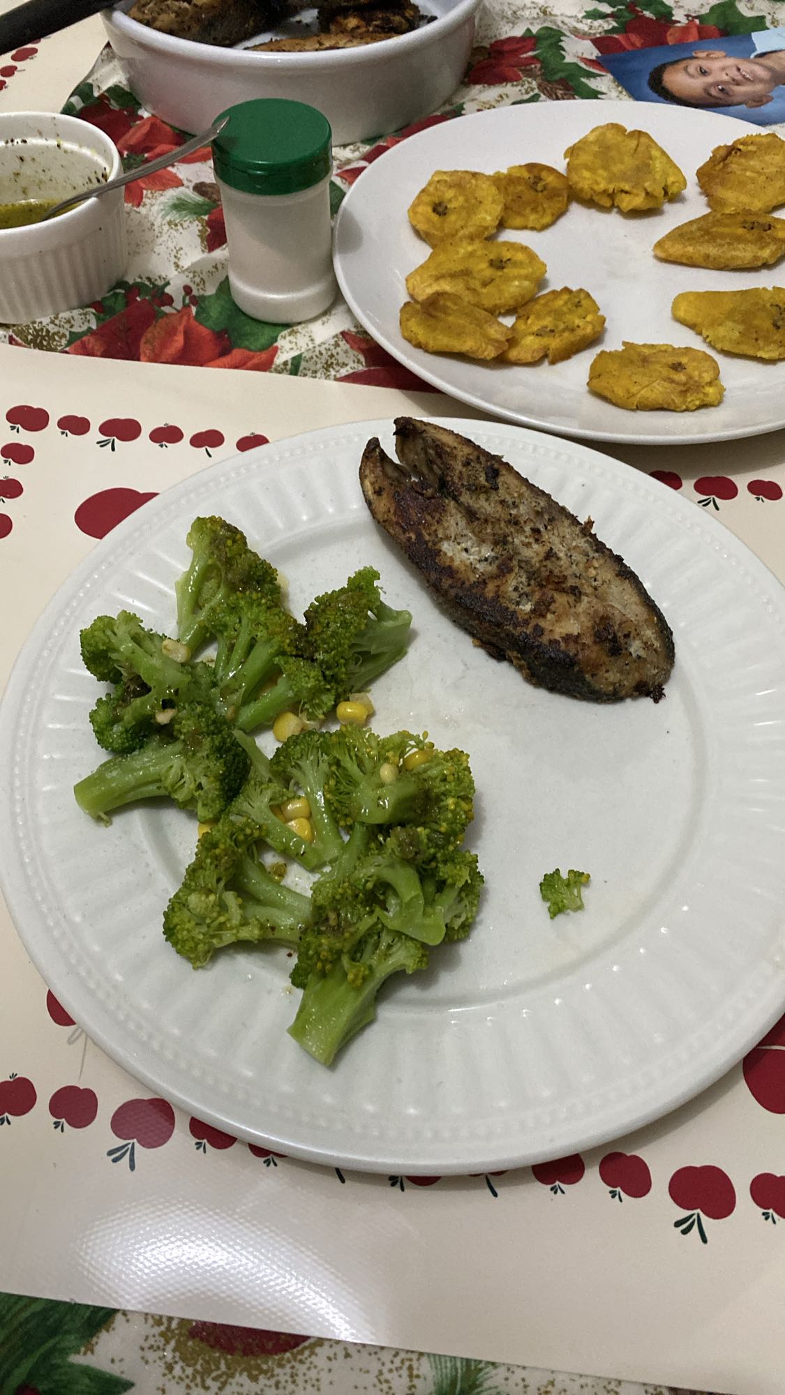 Pescado con brócoli