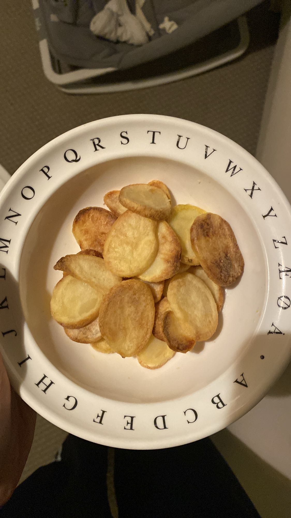 Bagte kartoffelskiver