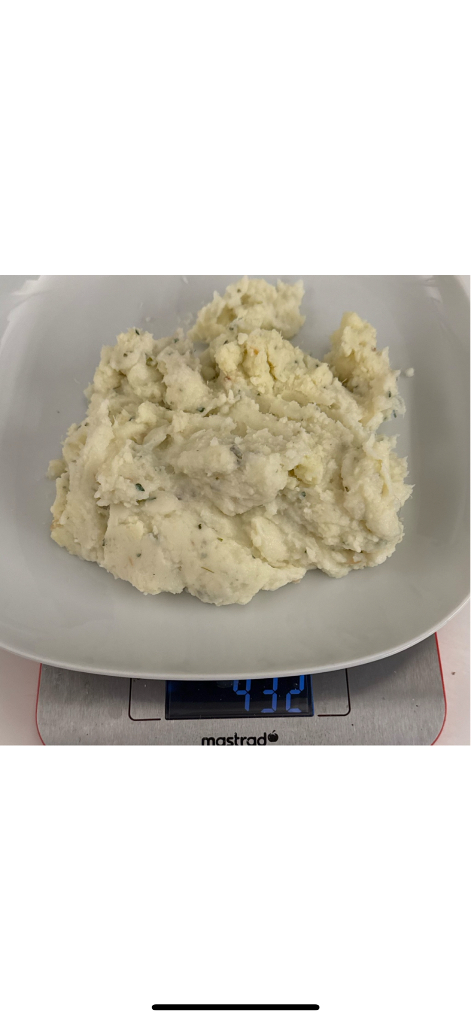purée de pommes de terre