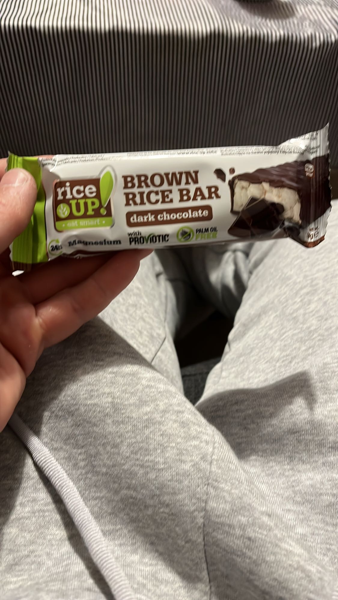 Брауни бар с кафяв ориз