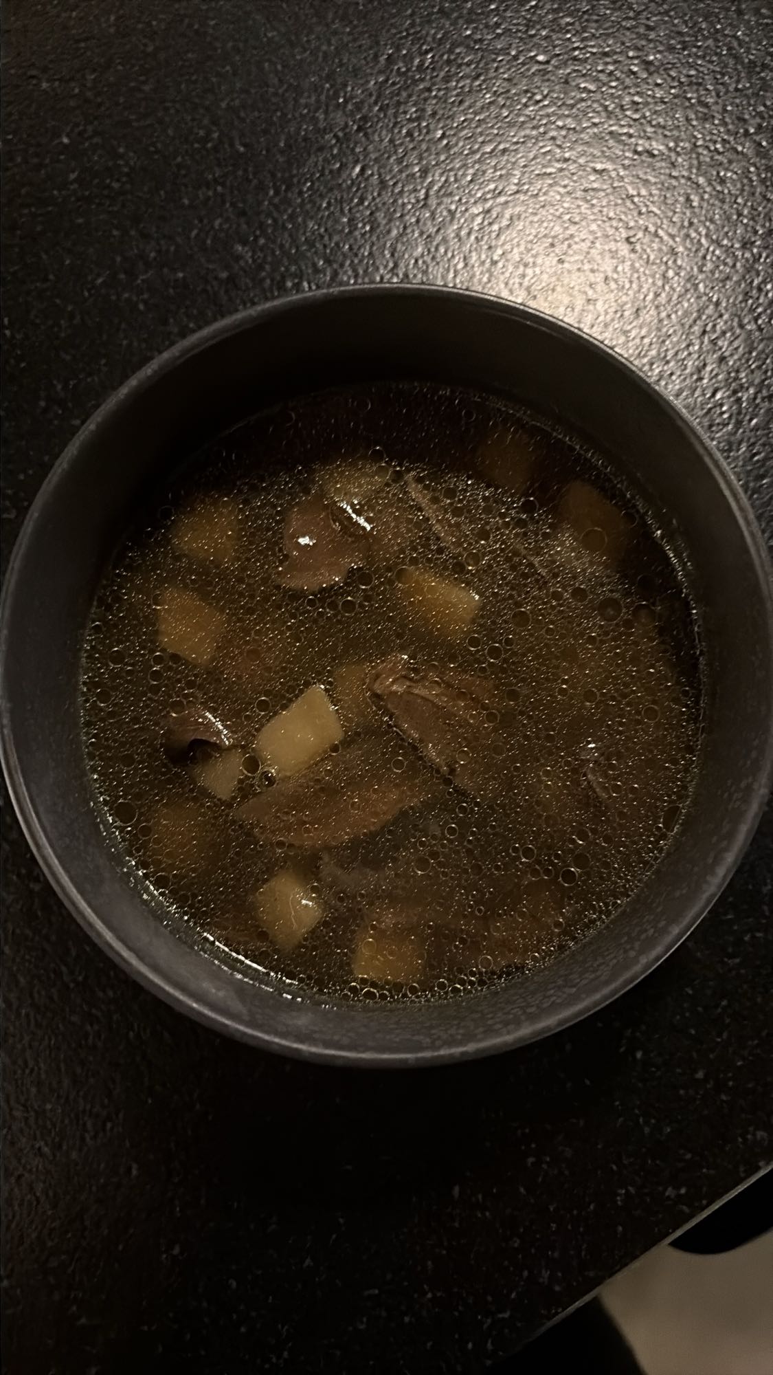 Zupa grzybowa z wołowiną