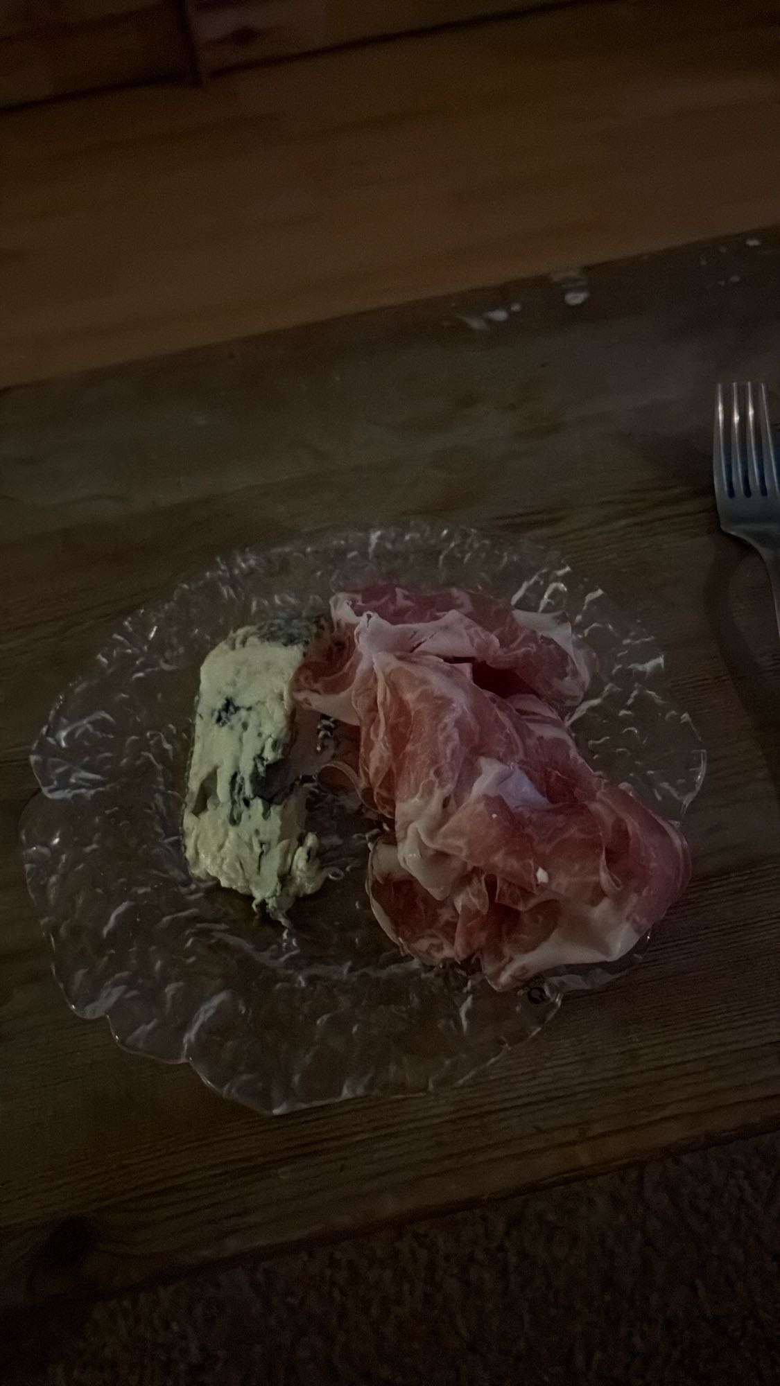 Gorgonzola och parmaskinka