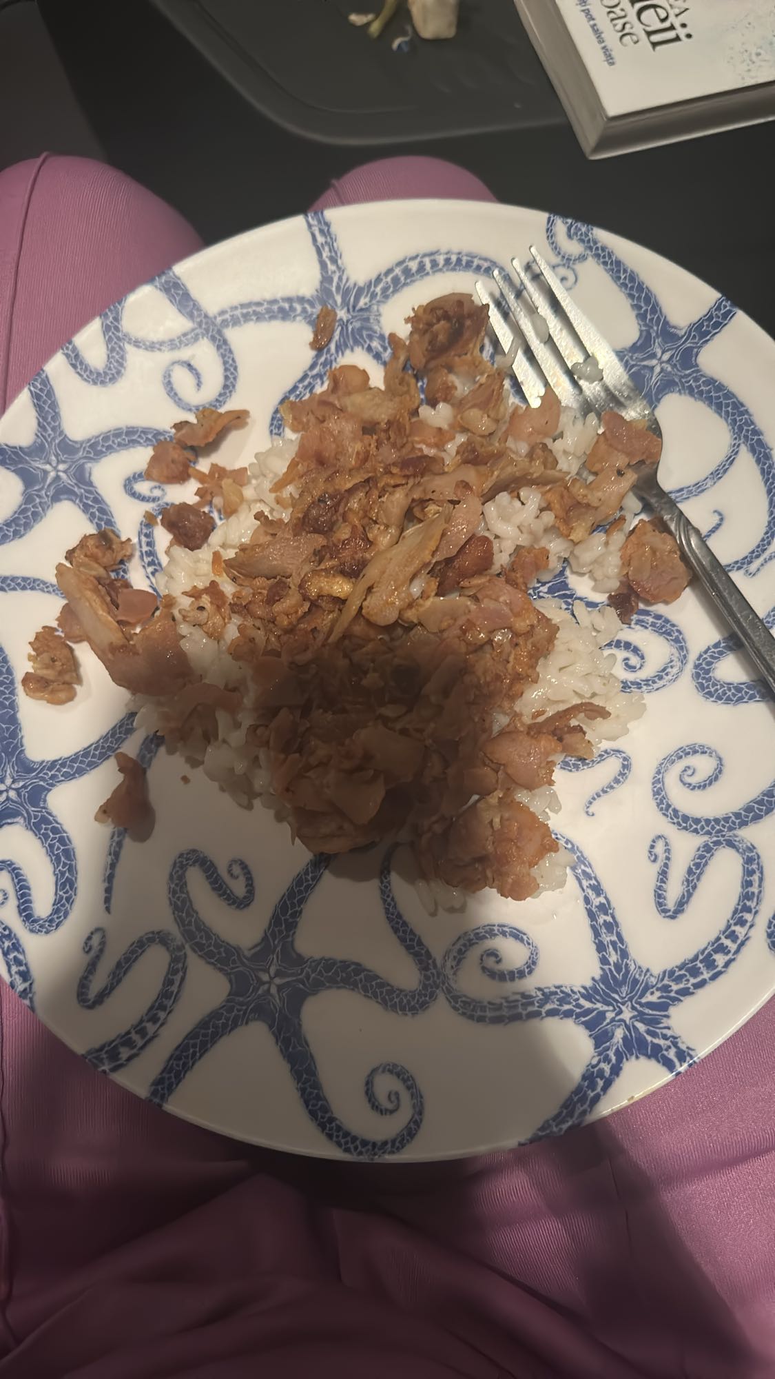 Orez cu carne prăjită