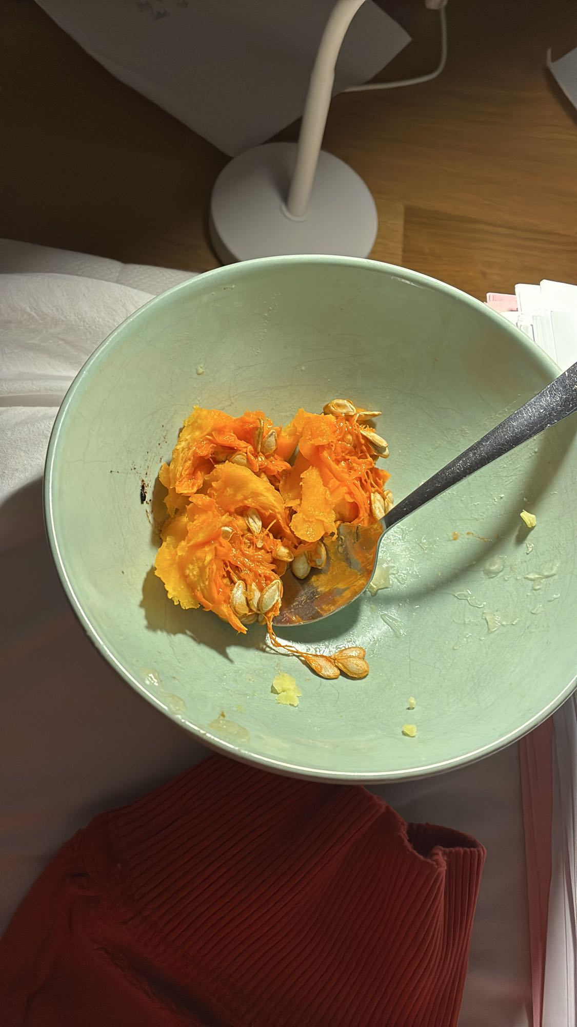 Pumpkin with seeds