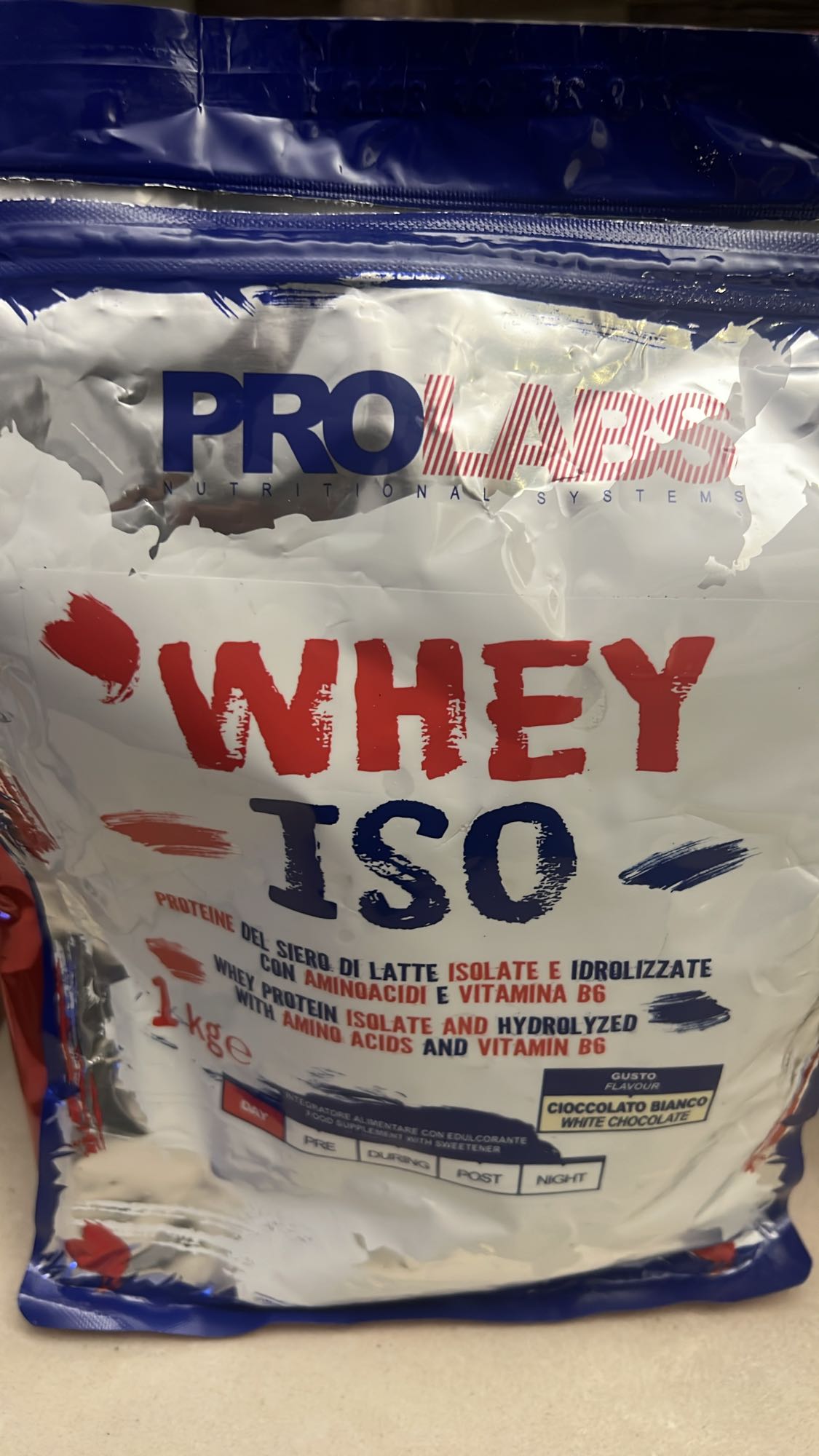 Whey Iso Cioccolato Bianco