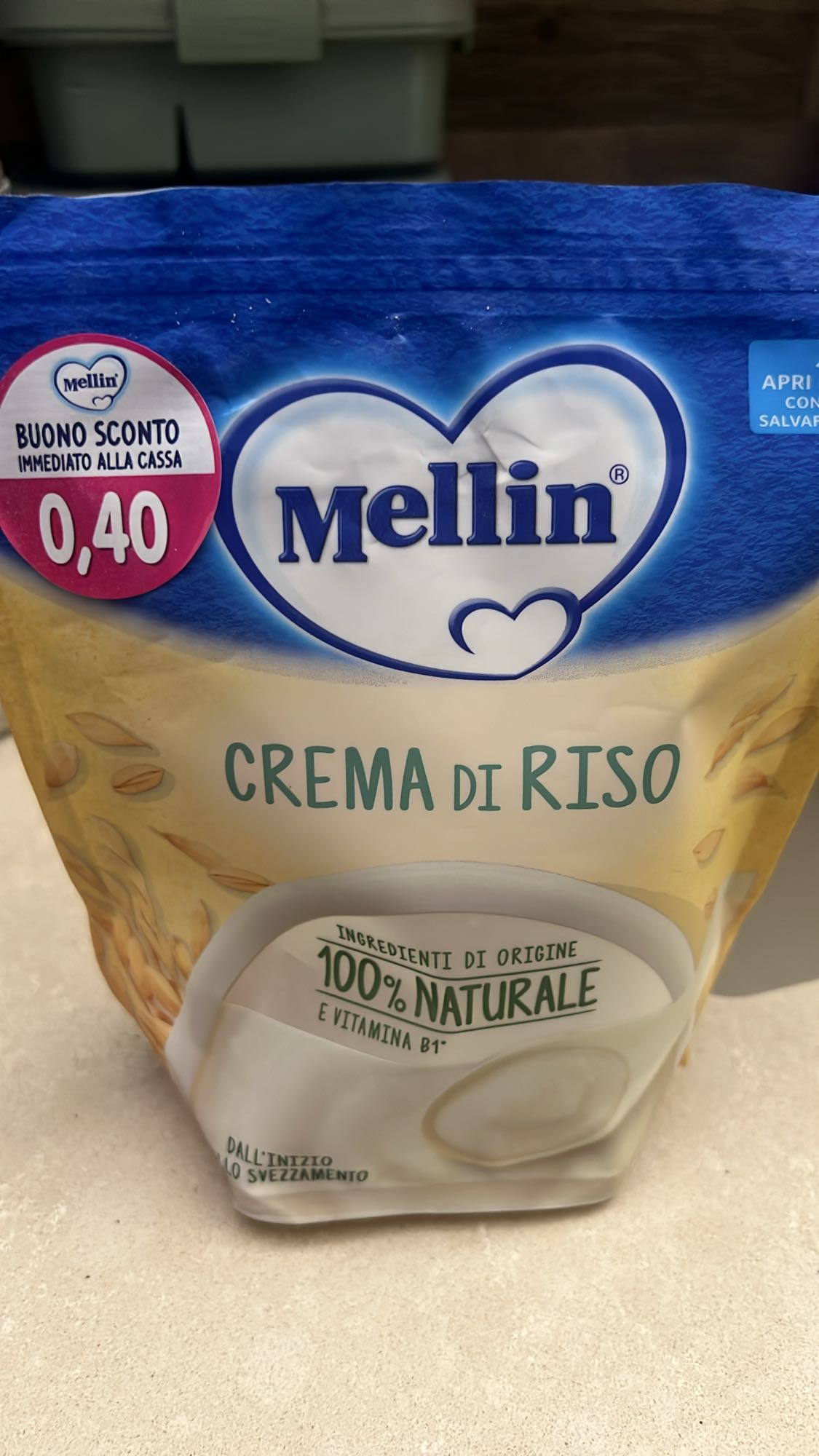 Crema di Riso Mellin