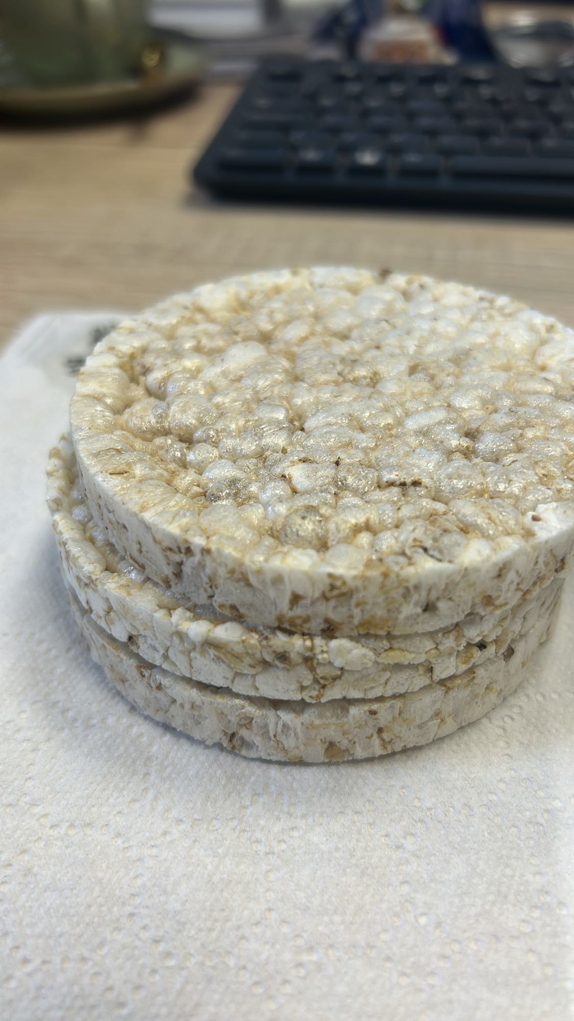 Rondele de orez expandat