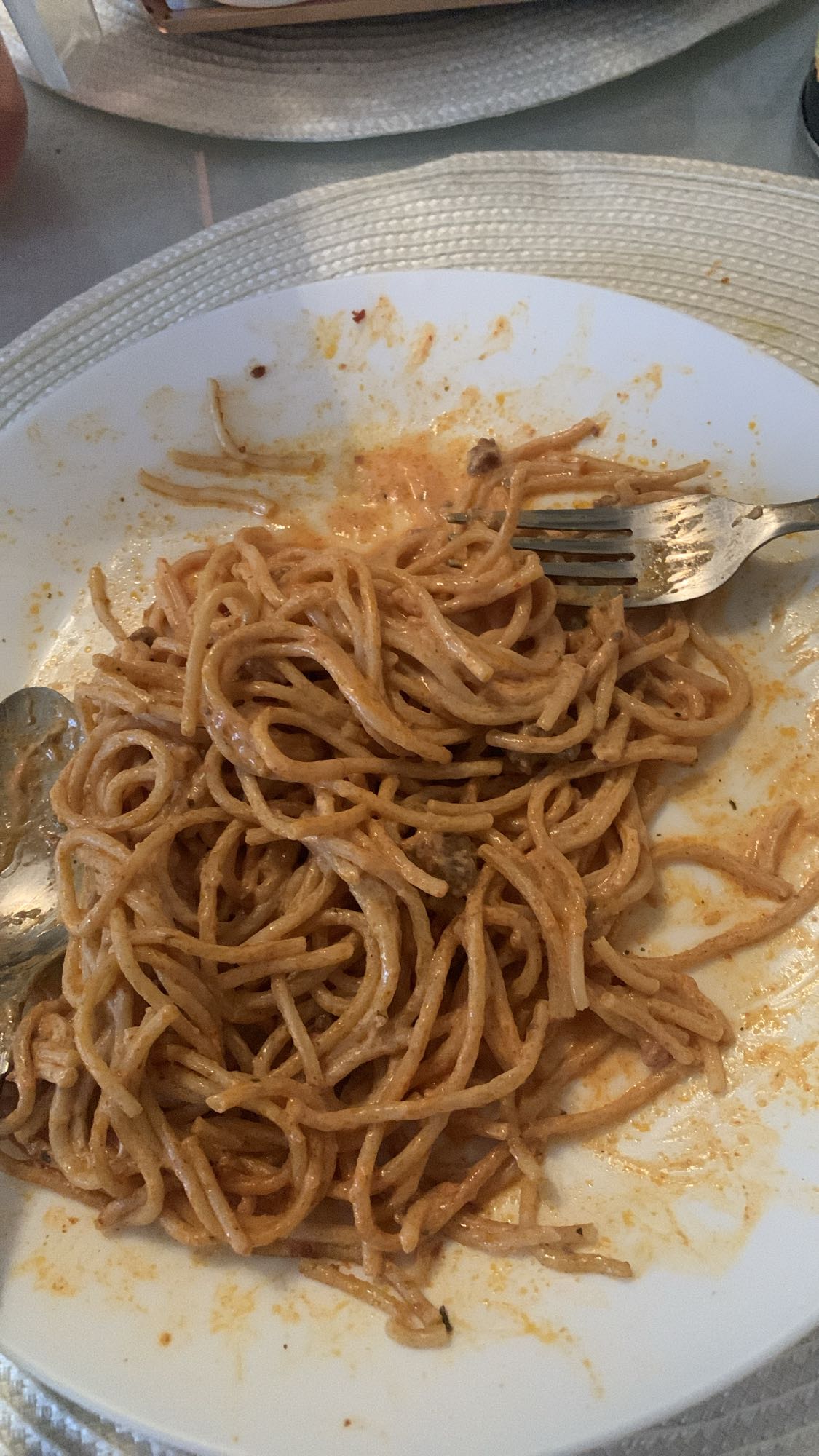 Krämig tomatpasta