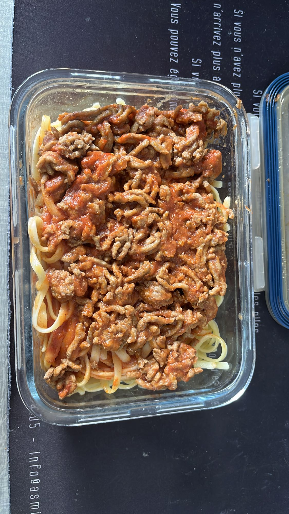 Pâtes à la bolognaise