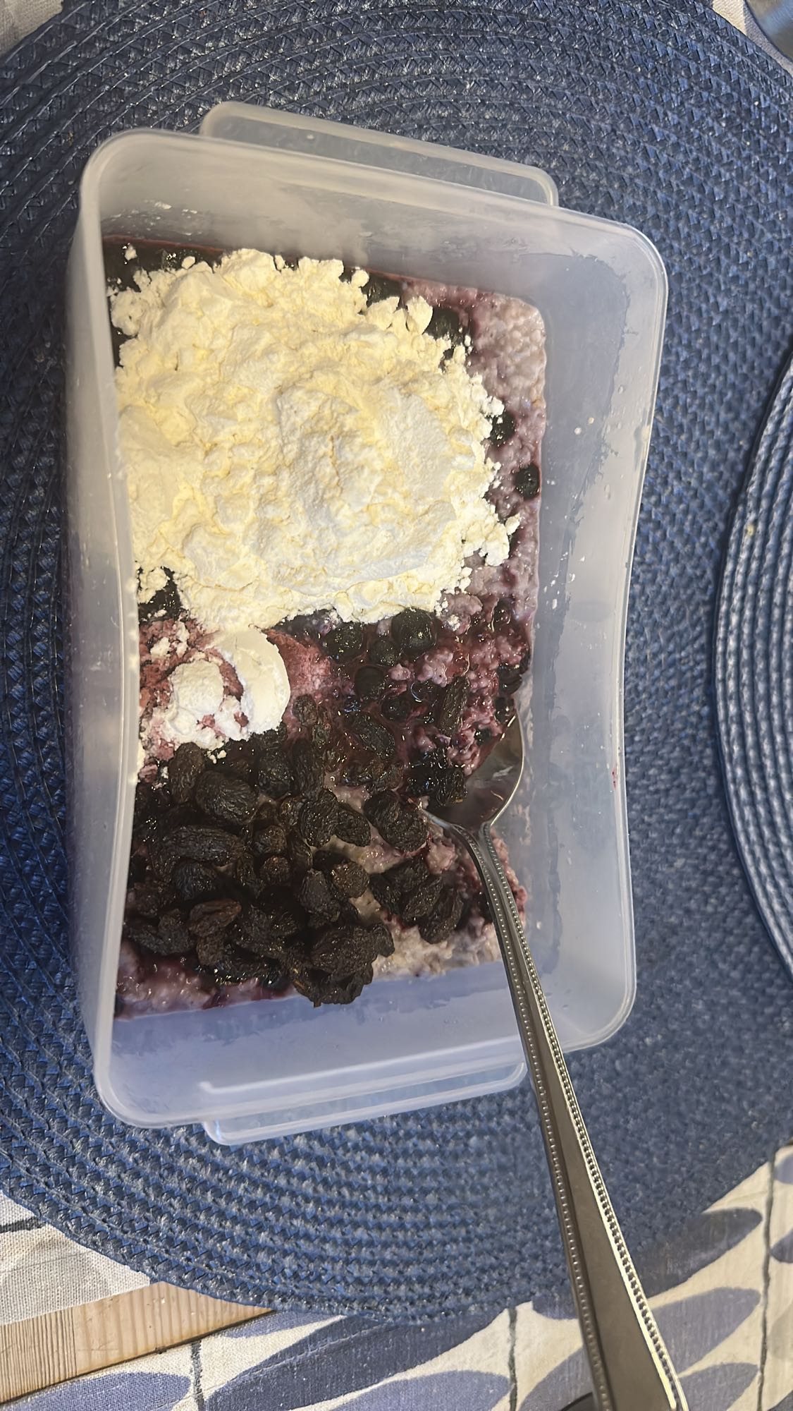 Havregrynsgröt med topping