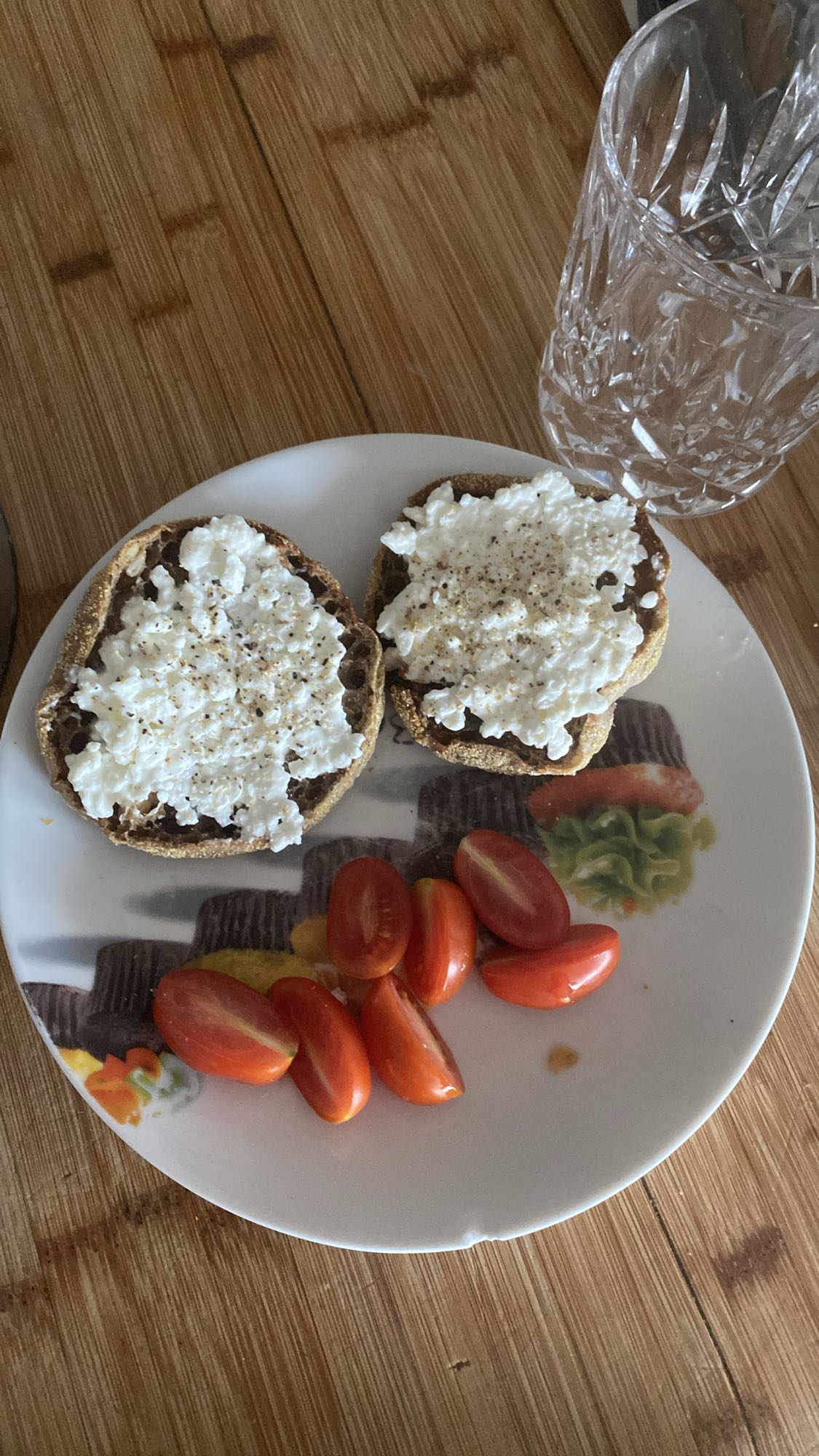 Cottage Cheese Toast