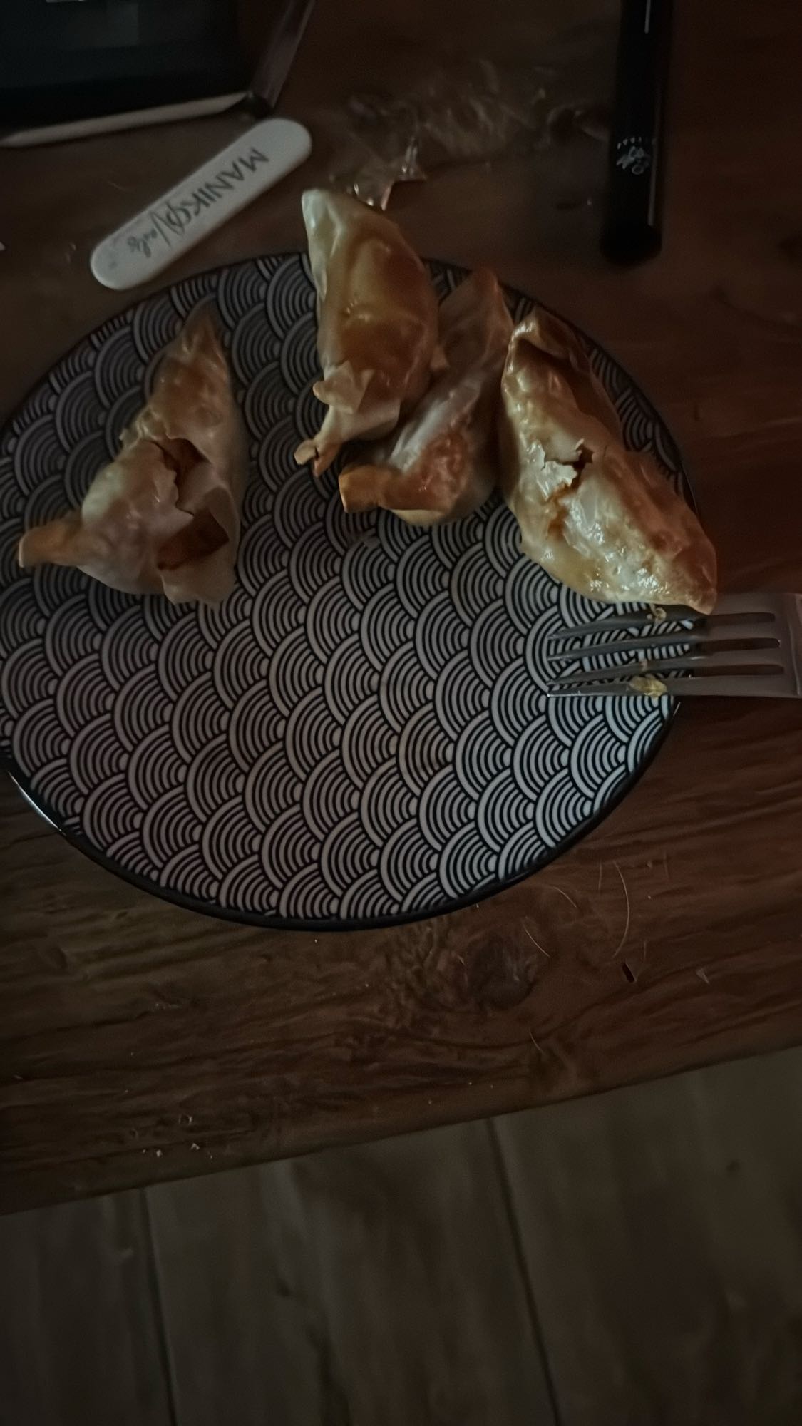 Gebratene Dumplings